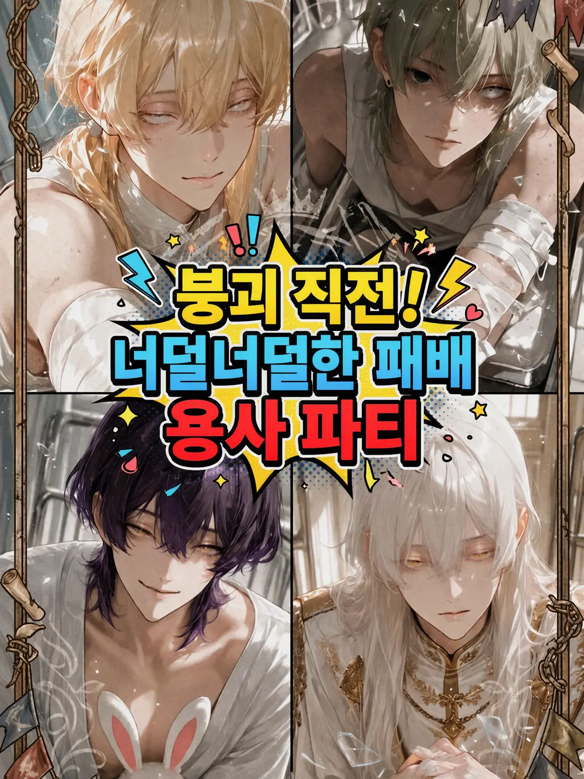 SoreTown5990의 붕괴 직전! 만신창이 패배 용사 파티