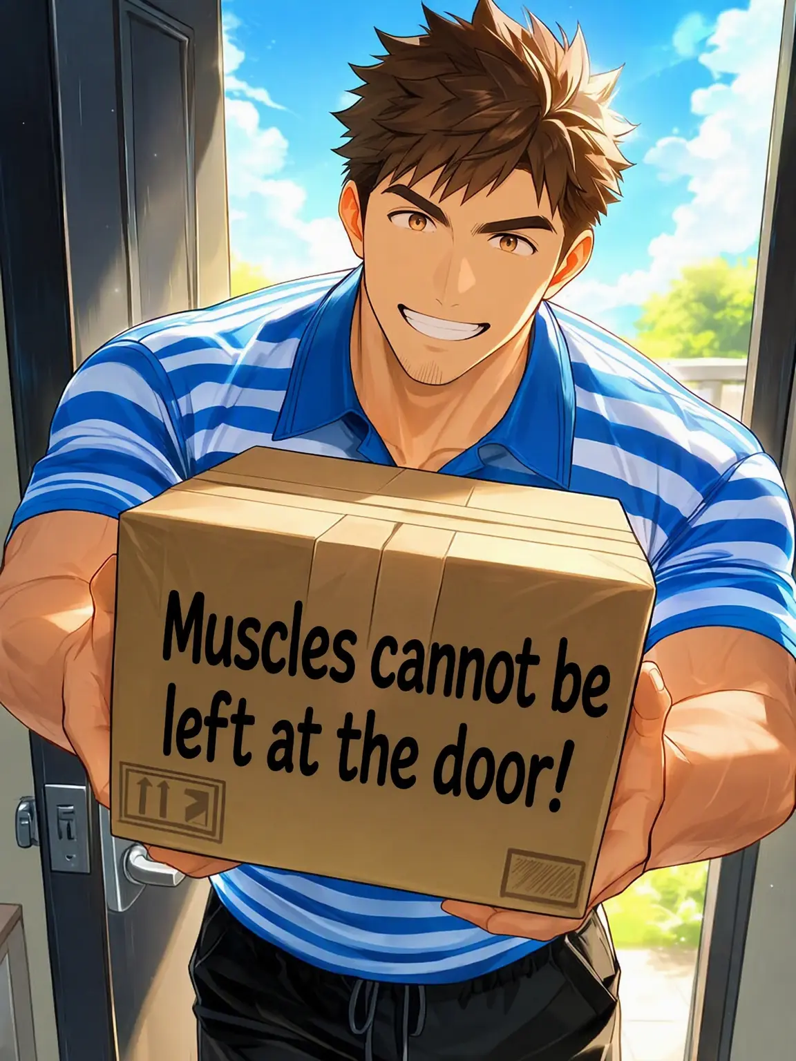 HurtHoops2022의 BL: Muscles Can't Be Left at the Door!
