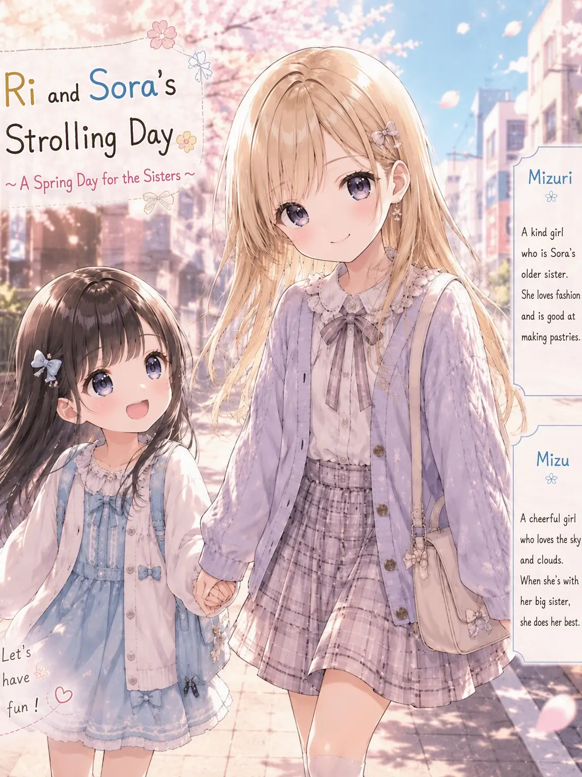yuna0503의 Sora and Hiyori's Stroll