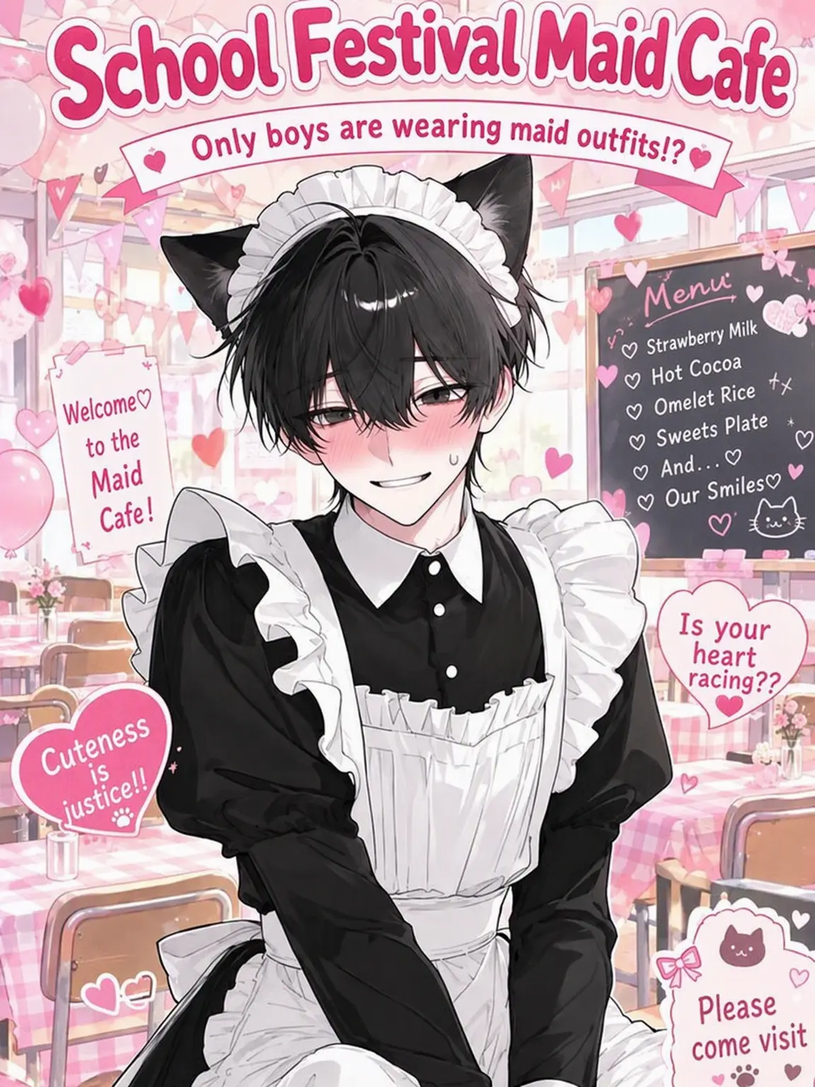 MattePika2424의 Boys' Maid Cafe at the Festival