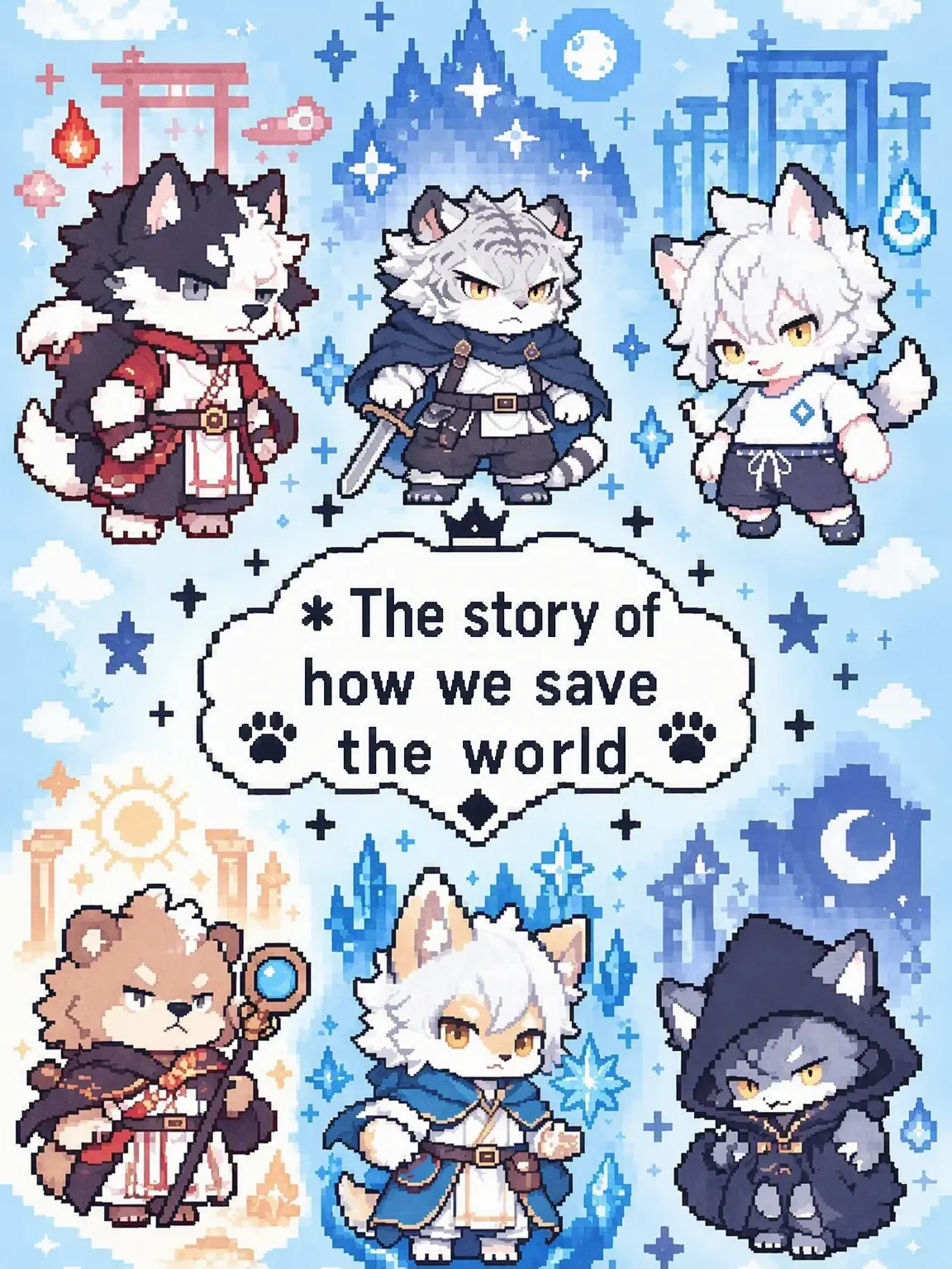 Pino_kemo의 * The Tale of Us Saving the World