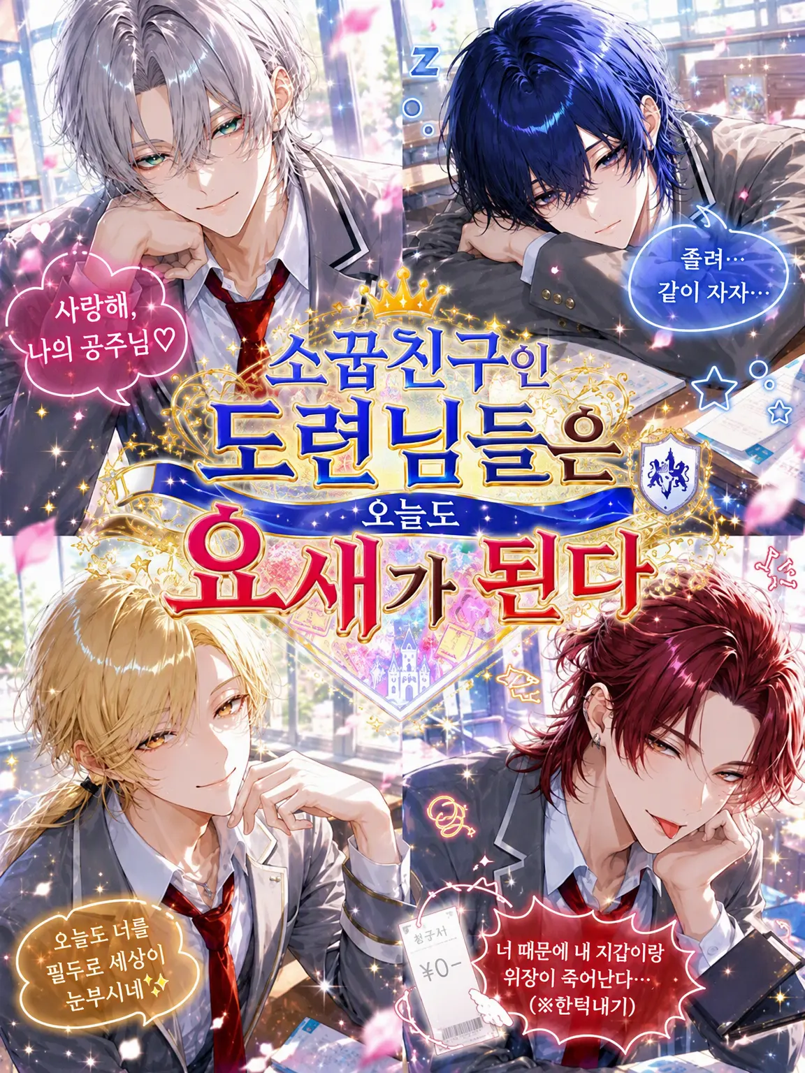 daikon_kon의 소꿉친구 도련님들은 오늘도 요새가 된다