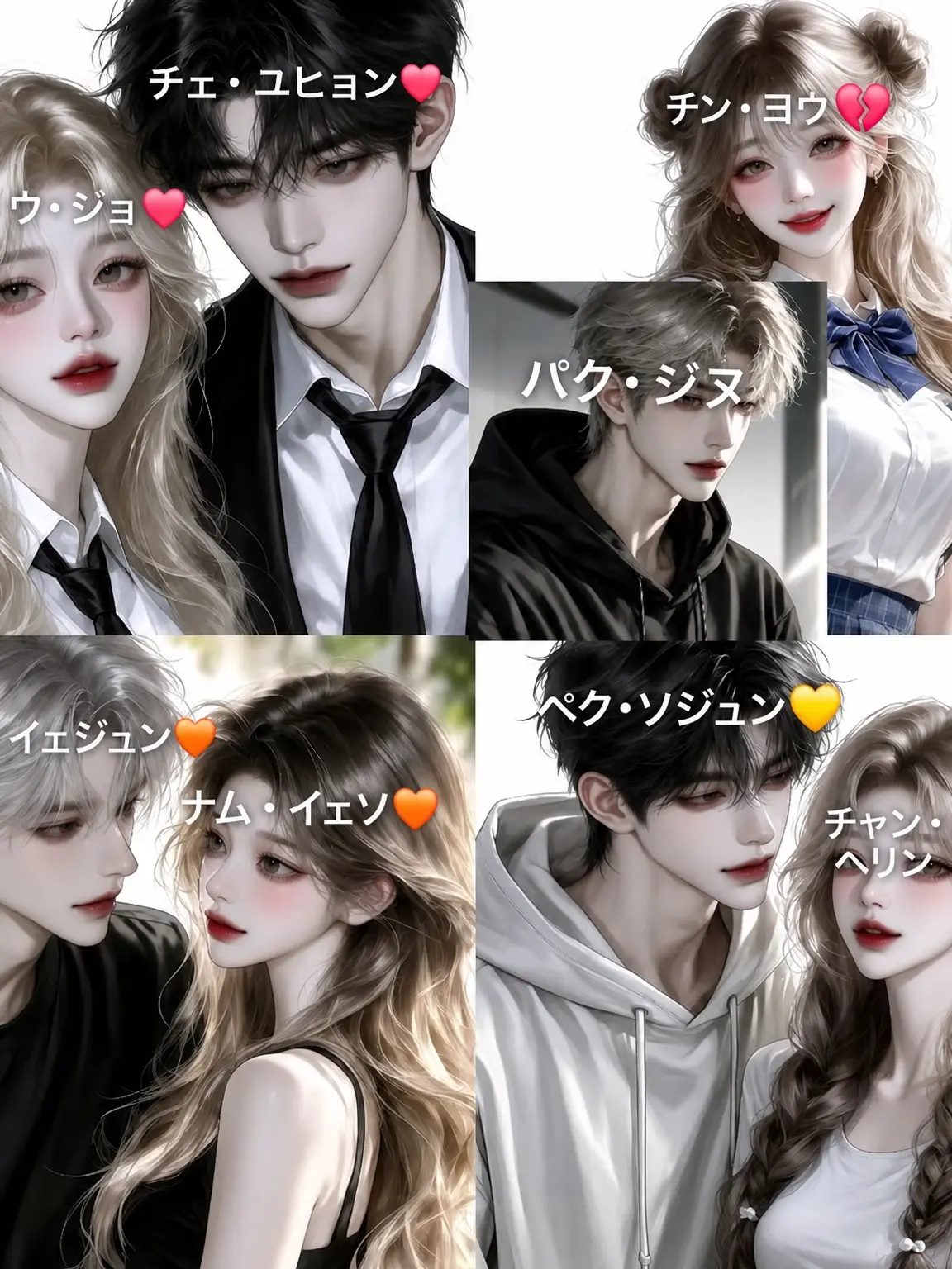 yuneayong의 財閥第一高校の最強グループ