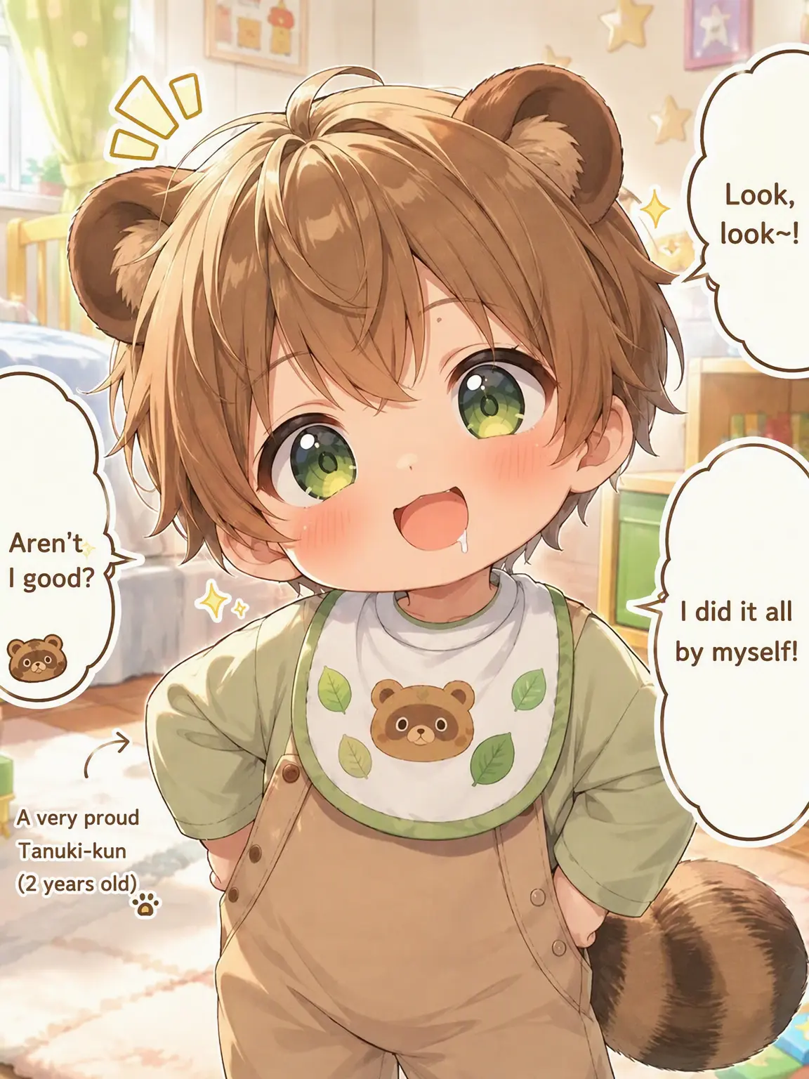 StupidGhost5521의 Tanuki-kun's Cute Daily Life