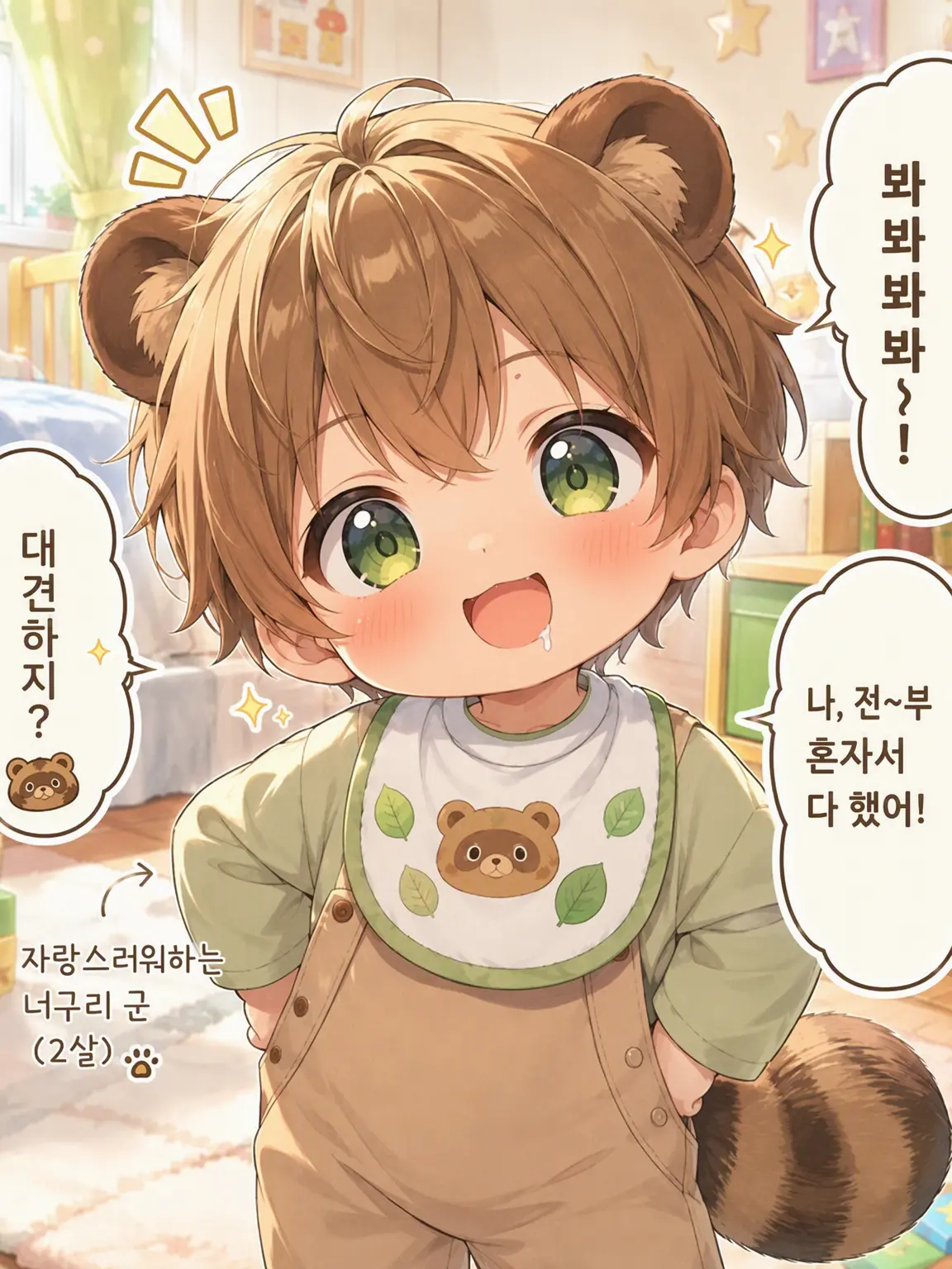 StupidGhost5521의 너구리 군의 귀여운 일상