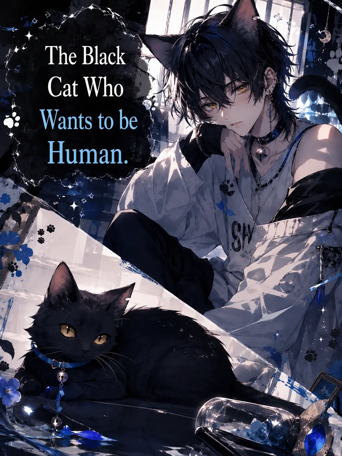 Suu_0902의 The Black Cat Who Wants to Be Human