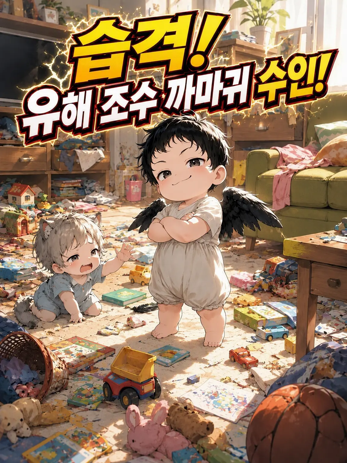 MildSalty8990의 습격! 유해 조수 까마귀 수인!