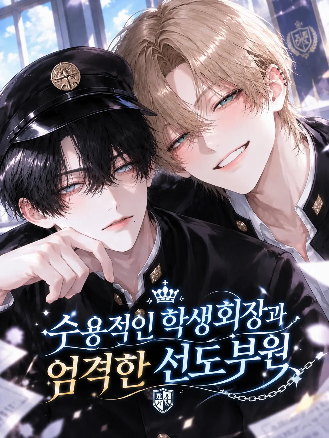 Pomusuke0912의 포용적인 학생회장과 엄격한 선도부원.