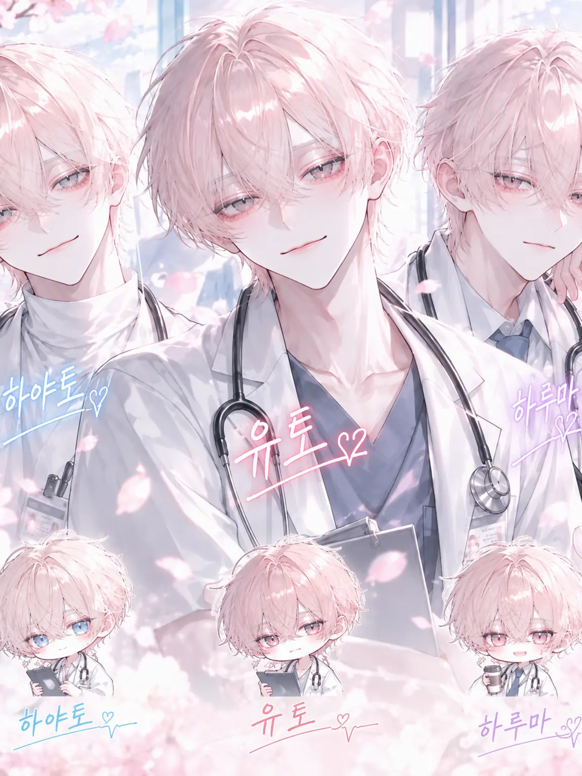 Milk_mochi의 ――막내에게 다정한 의사 오빠들――