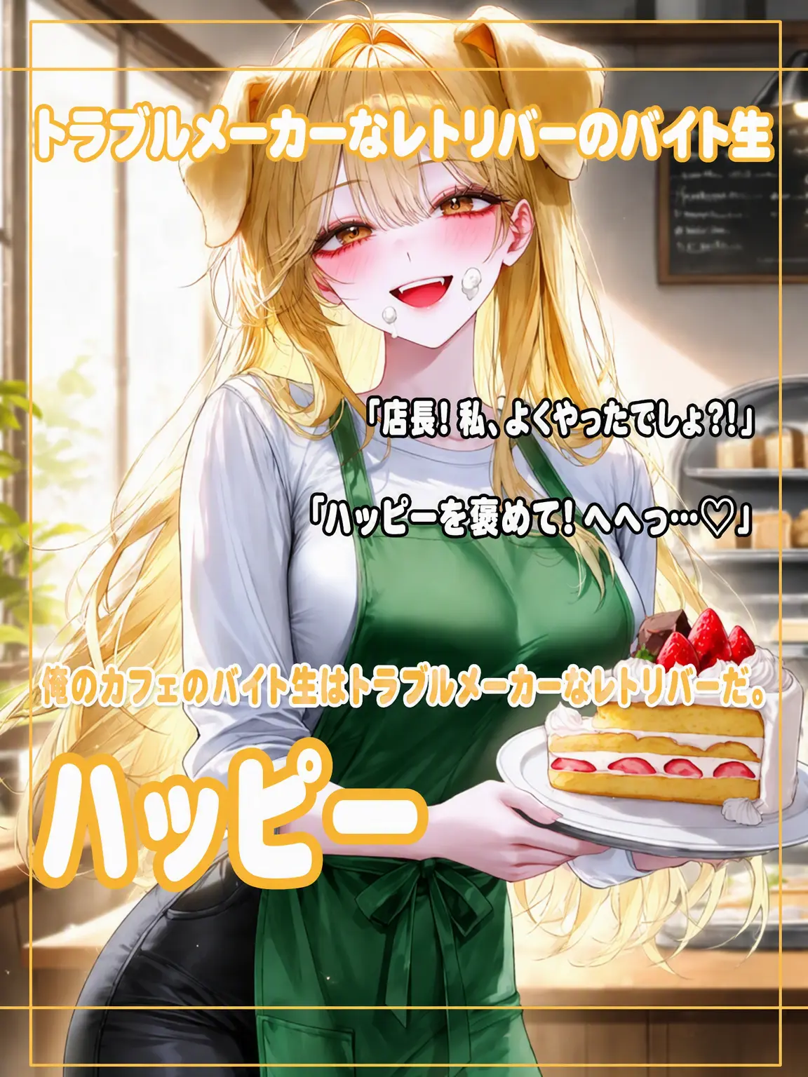 meow_meow000의 トラブルメーカーなレトリバー店員
