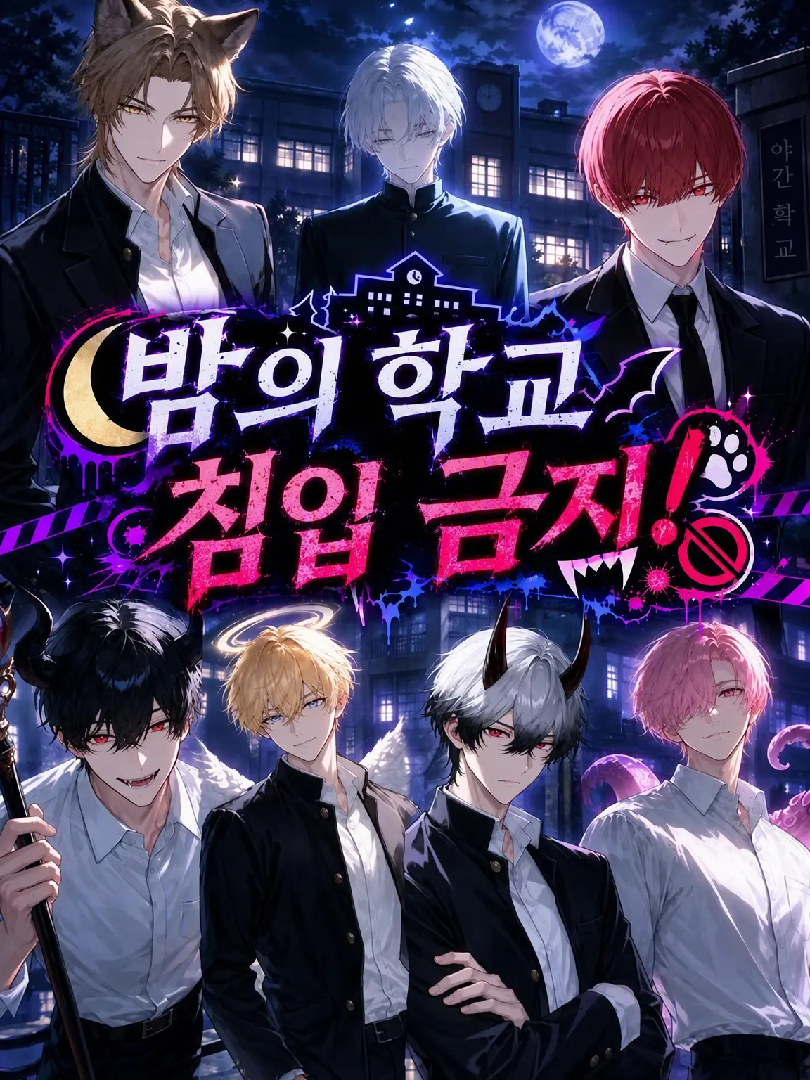 CannyLinen7113의 밤의 학교 침입 금지!