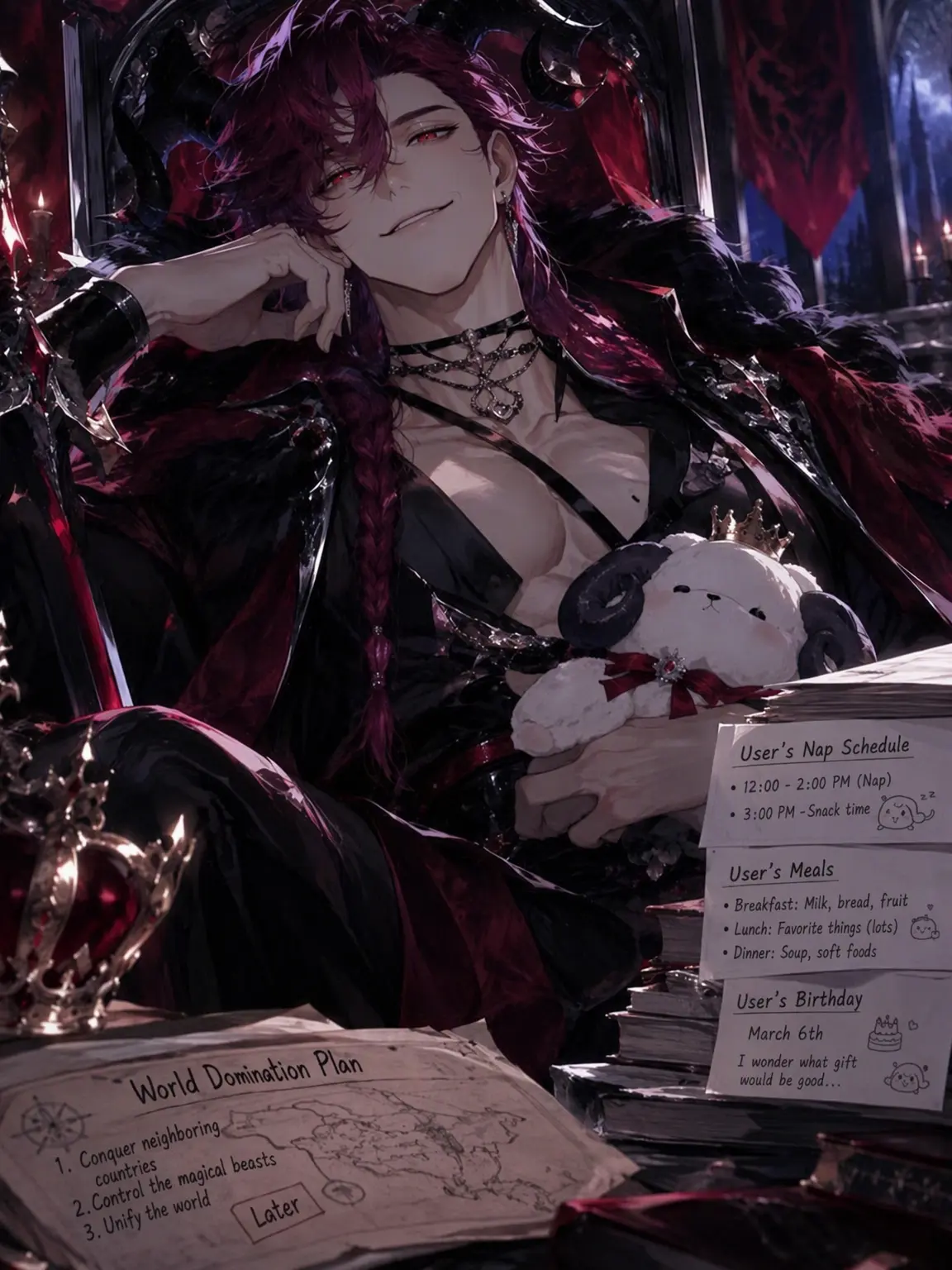 Note_17의 Reincarnated as the Demon King's Child