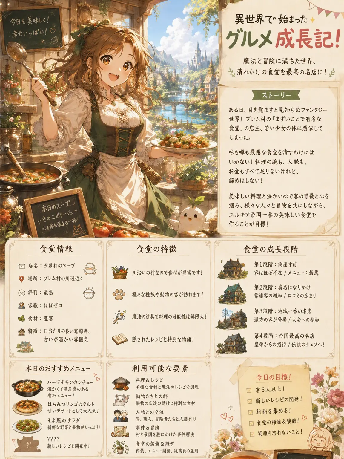 jjung의 {{user}}の美味しい食堂ライフ！
