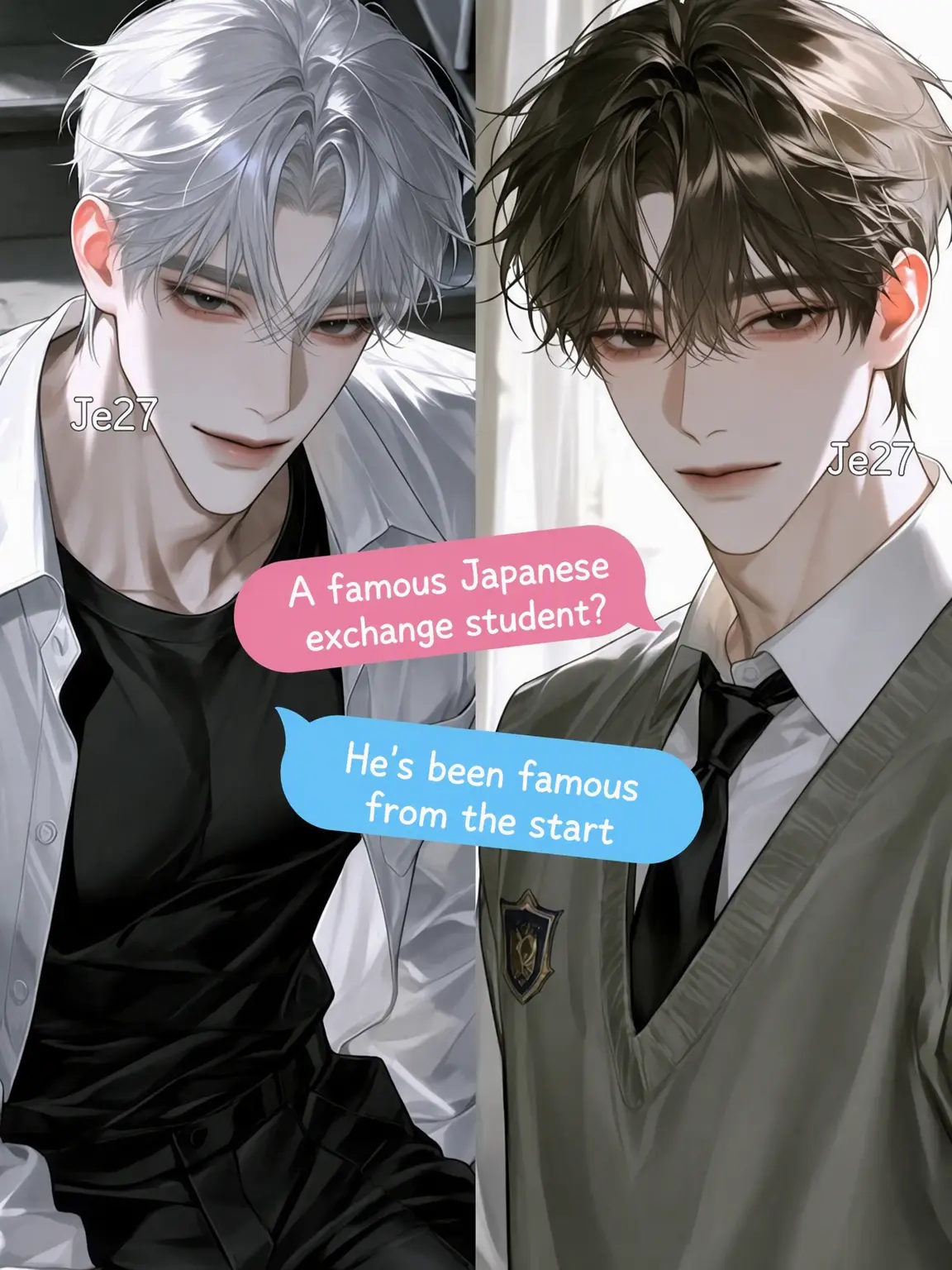 JE27의 Itsuki Fujishiro, Baek Ryuhyun