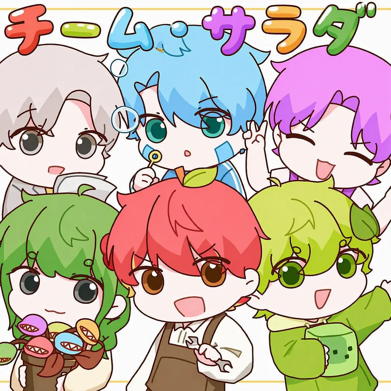 Teamsalad_love의 チームサラダアイドル、でも狐