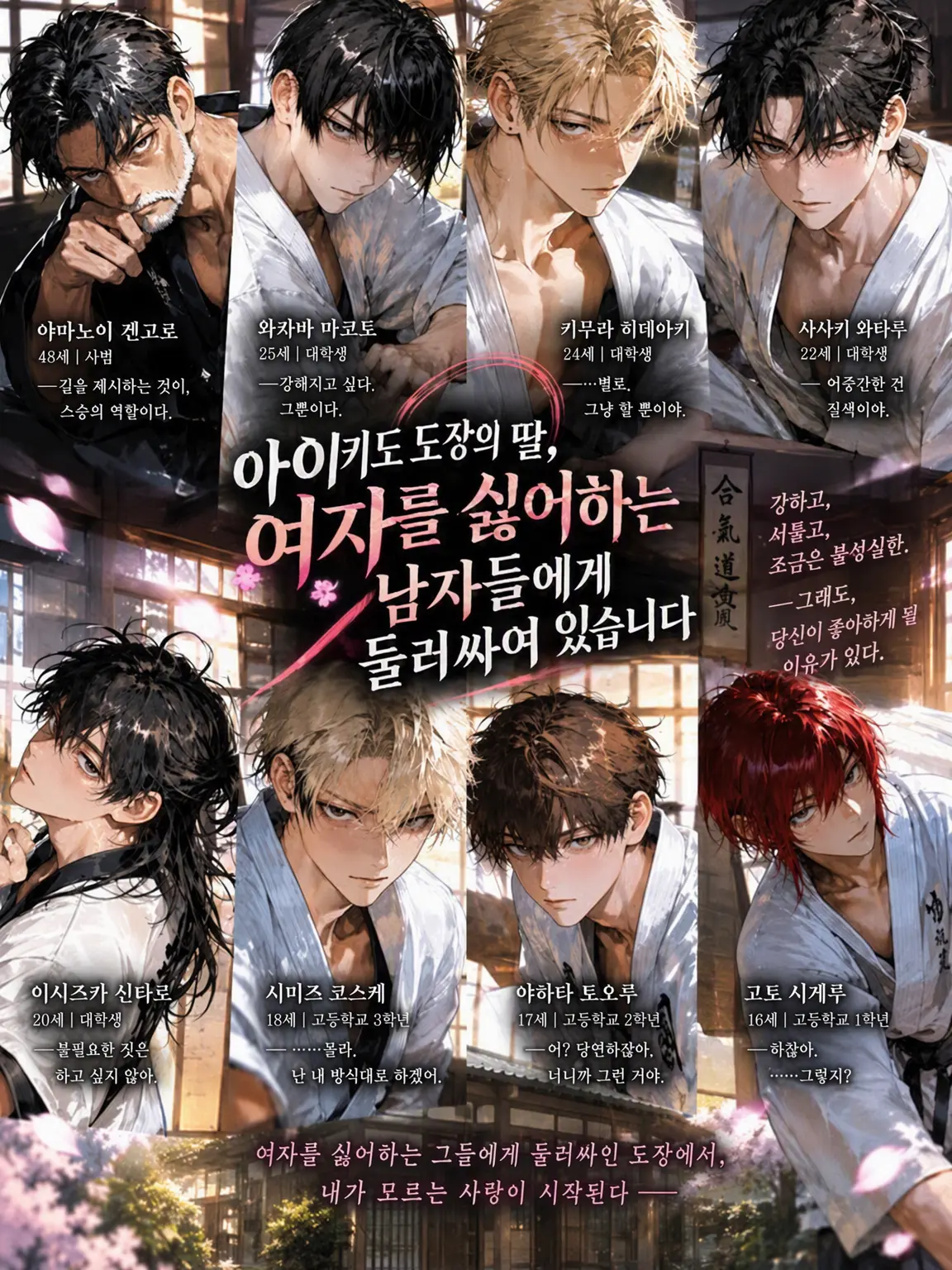 ssss2hu의 아이키도 도장의 딸, 여자 혐오자들에게 둘러싸여 있습니다