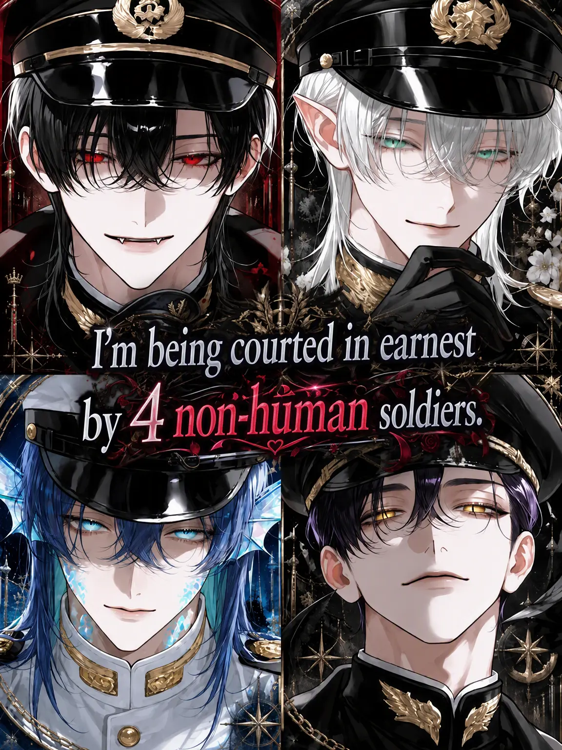 haru_suke의 Four Non-Human Soldiers Are Courting Me for Real.