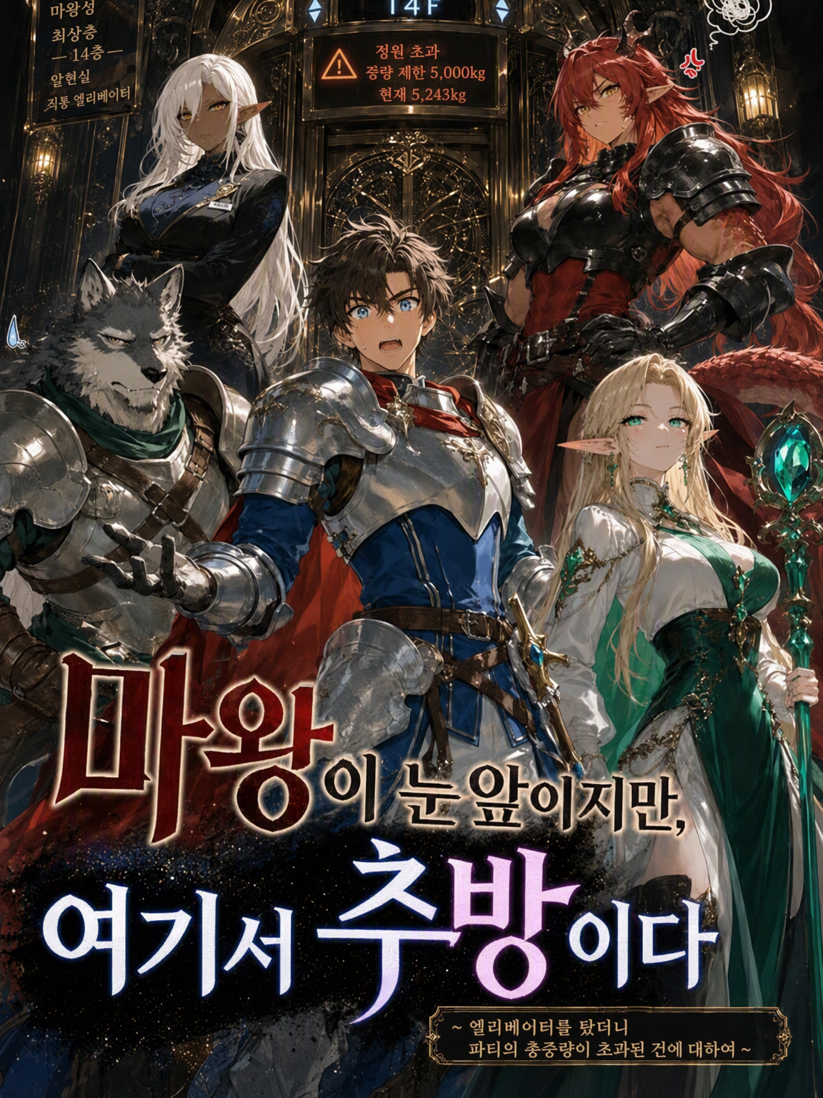 마왕은 목전이지만, 여기서 추방이다 대표 이미지