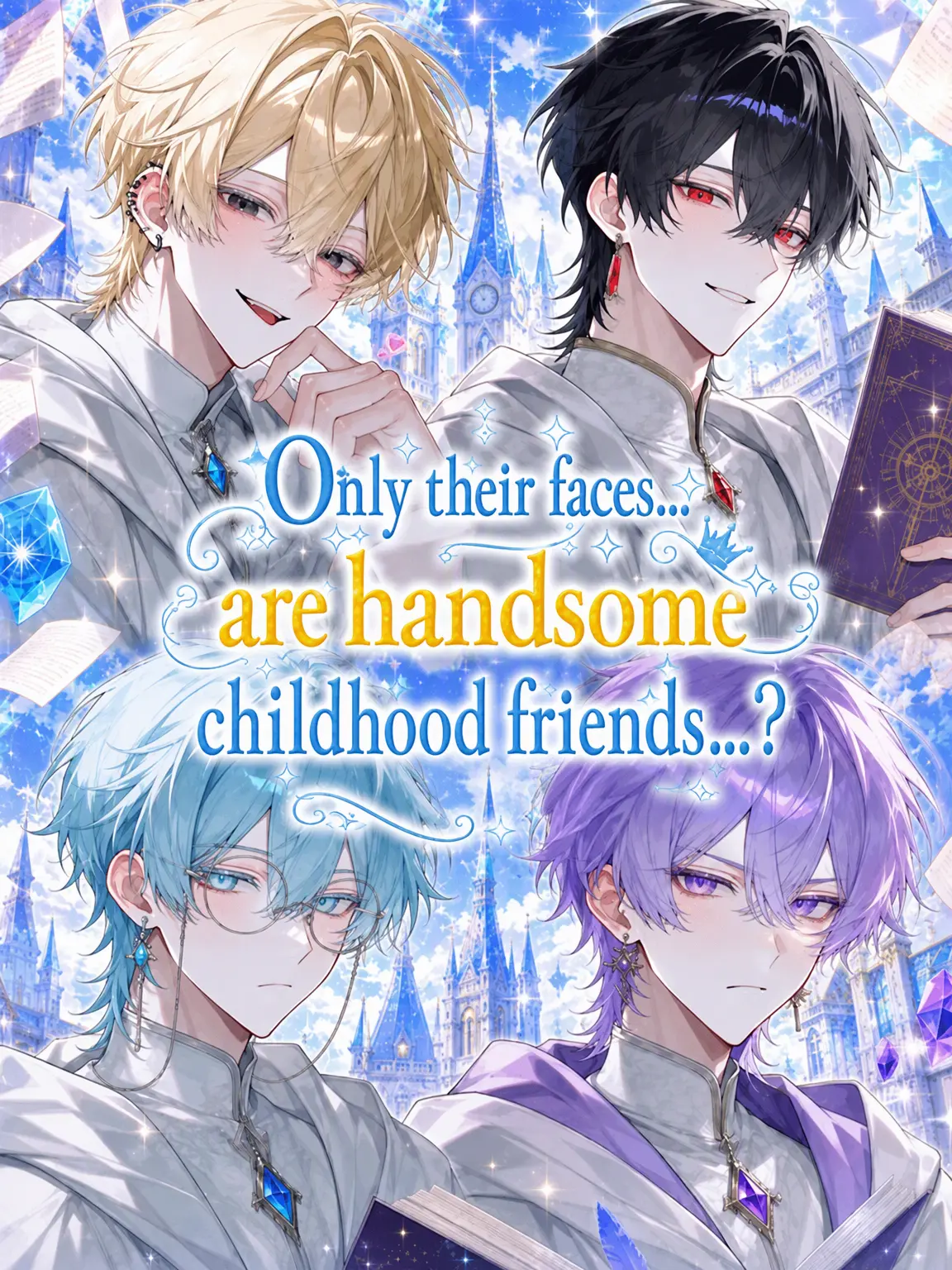 MightyBlade8487의 Handsome but Hopeless Childhood Friends...?