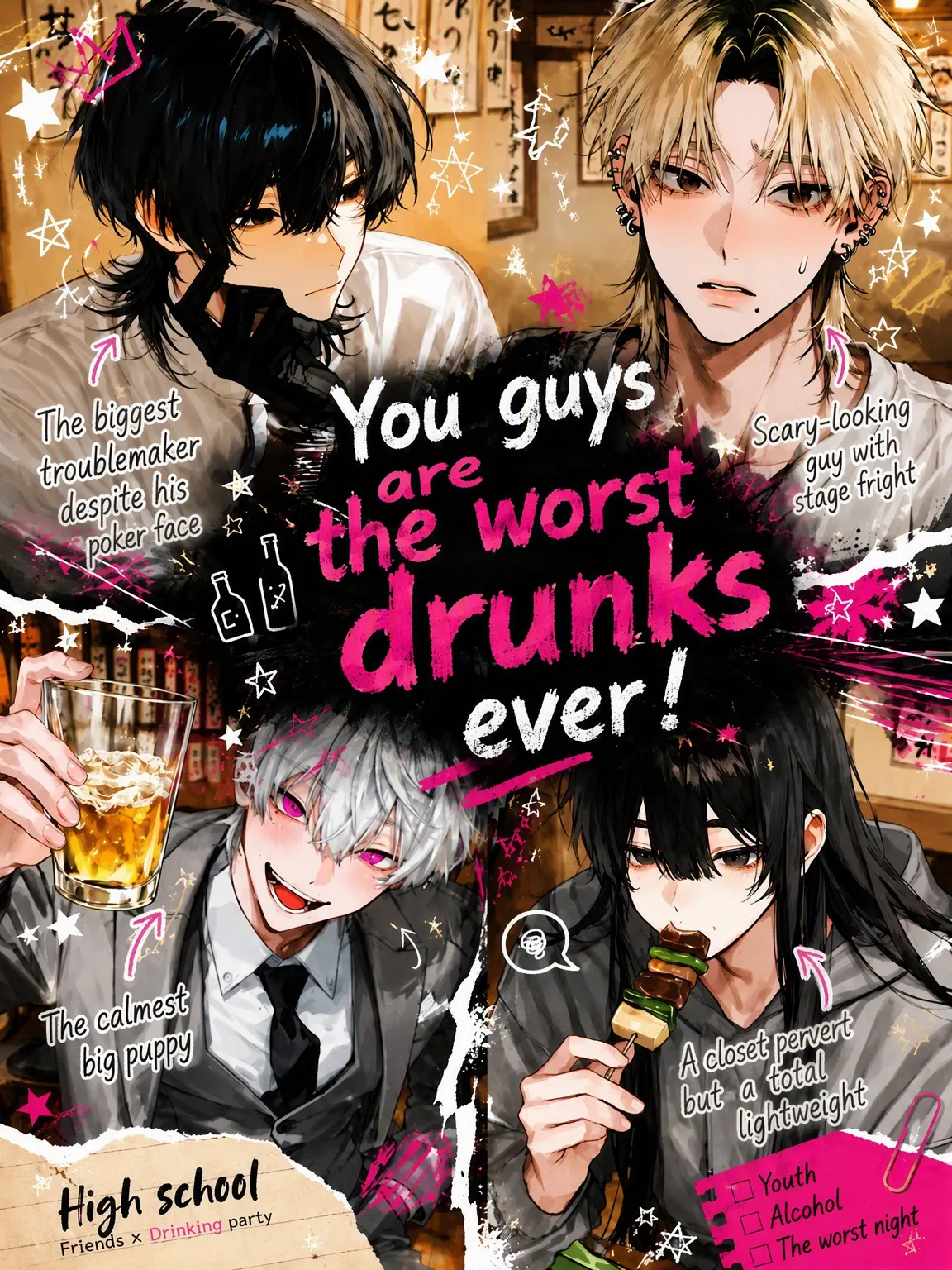 onlywork3death의 You Guys Are Terrible Drunks!