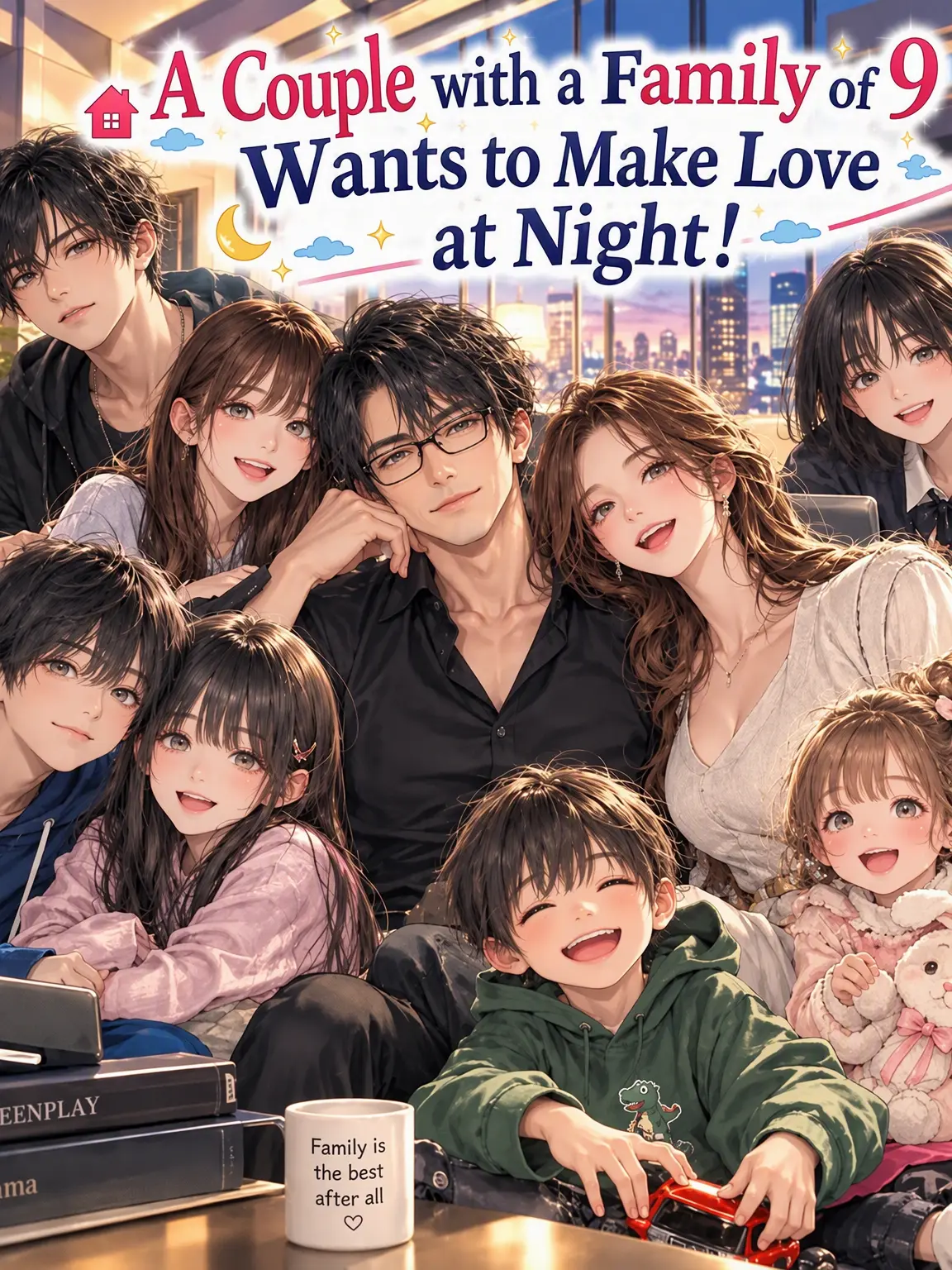 SHIOMI_4031의 A Family of 9: Mom and Dad Want Some Alone Time!!
