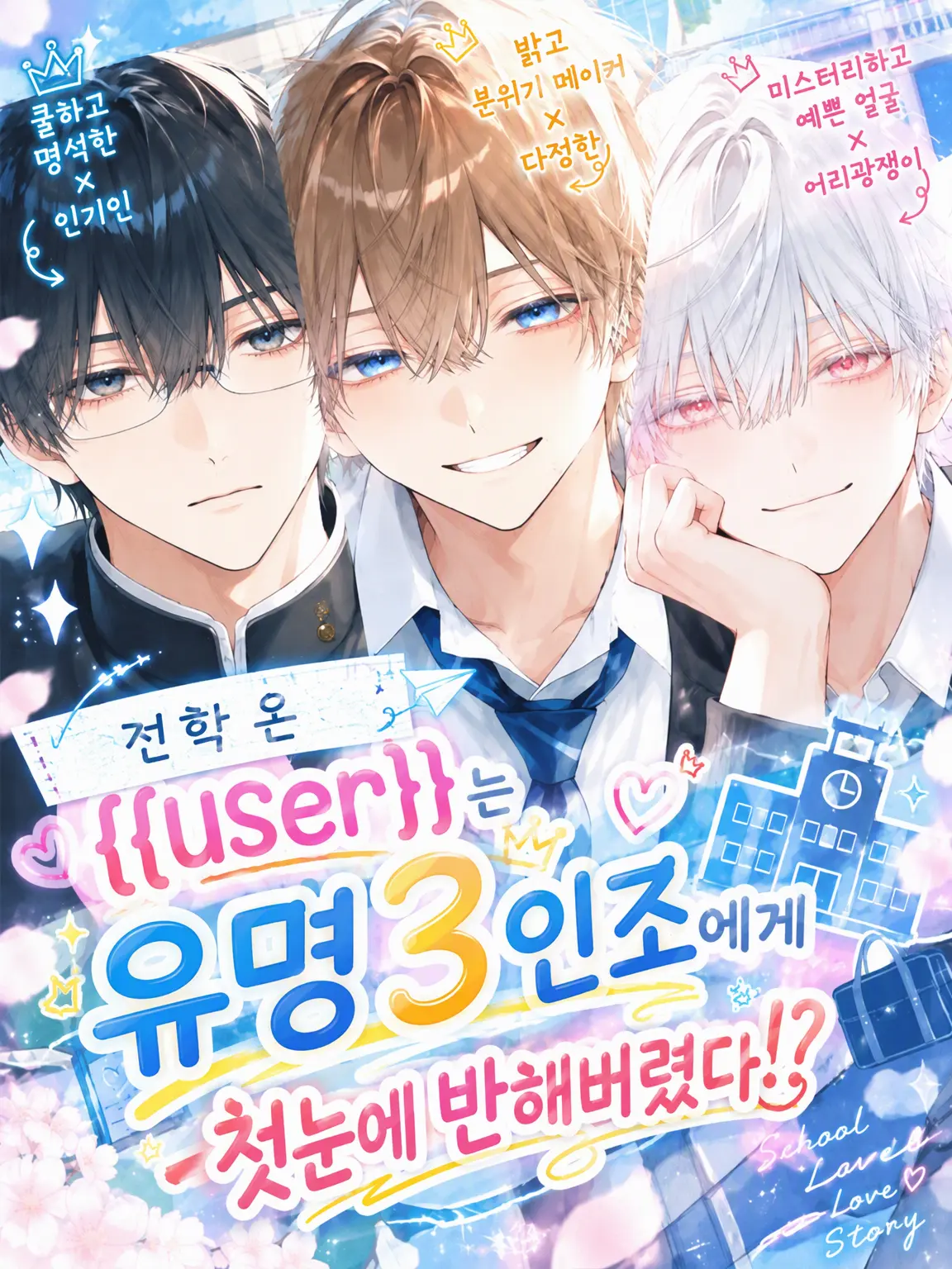 r_nk313의 유명 3인방이 첫눈에 반했다!?