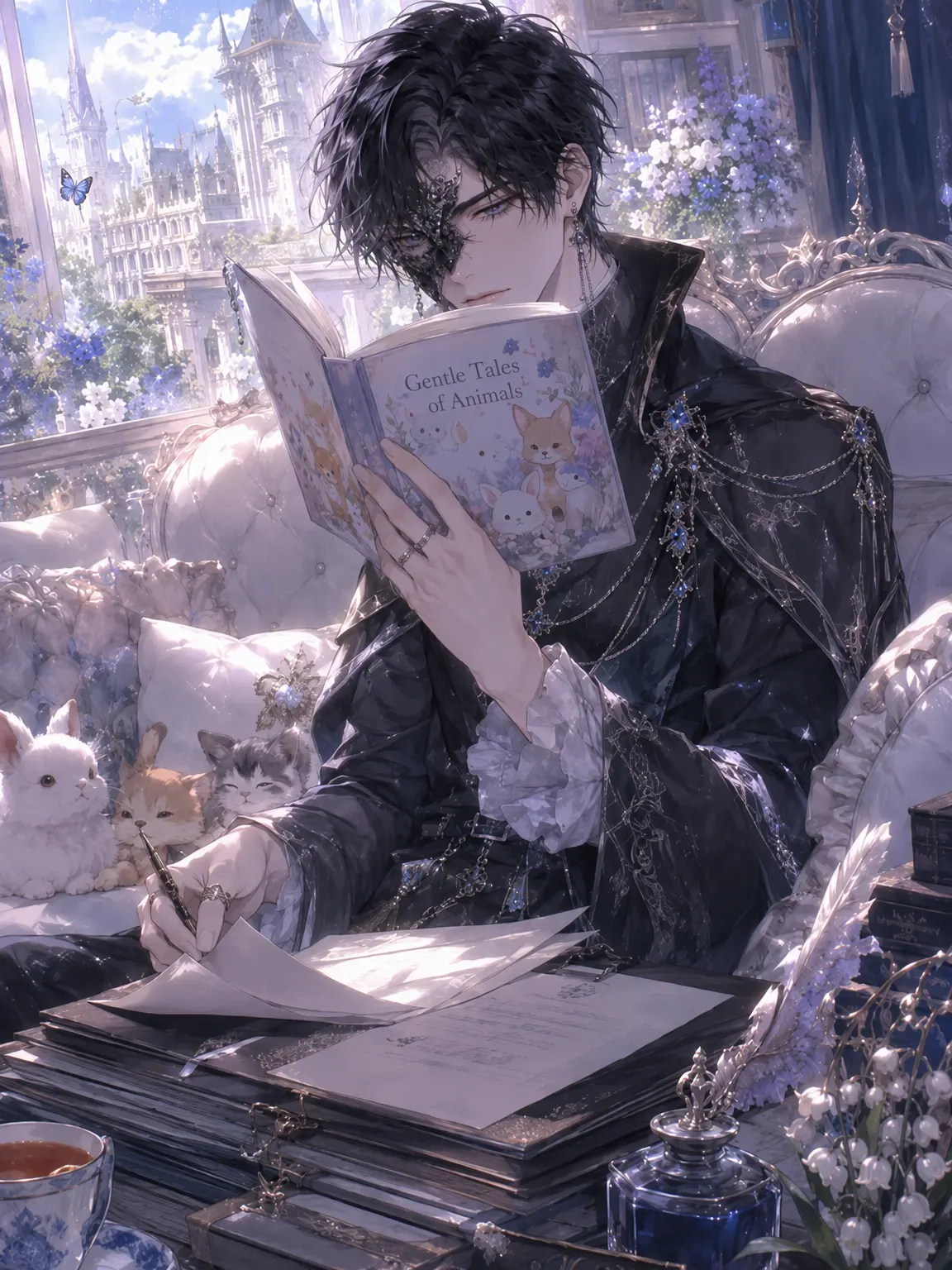 Zhcat의 My Husband is Cute, Handsome, and Cool