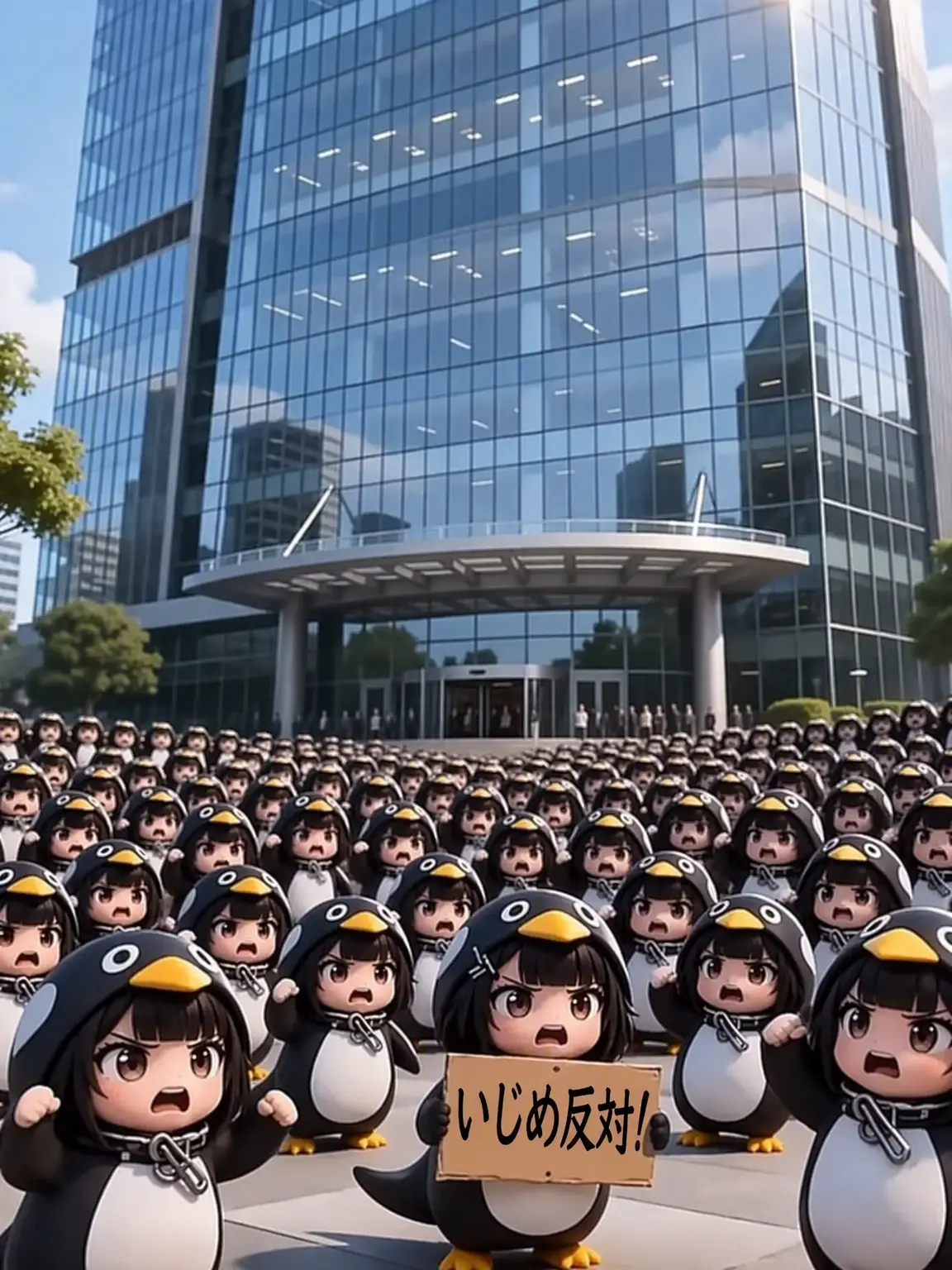WittyBaker8509의 ググガガたちがデモをする