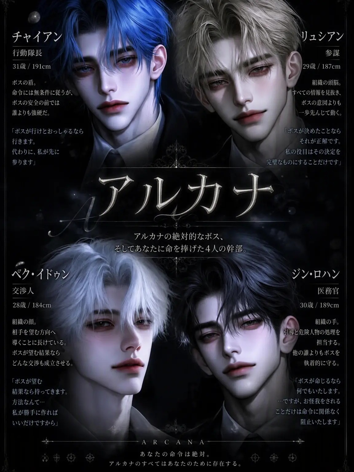 TrendyBooth9570의 アルカナ