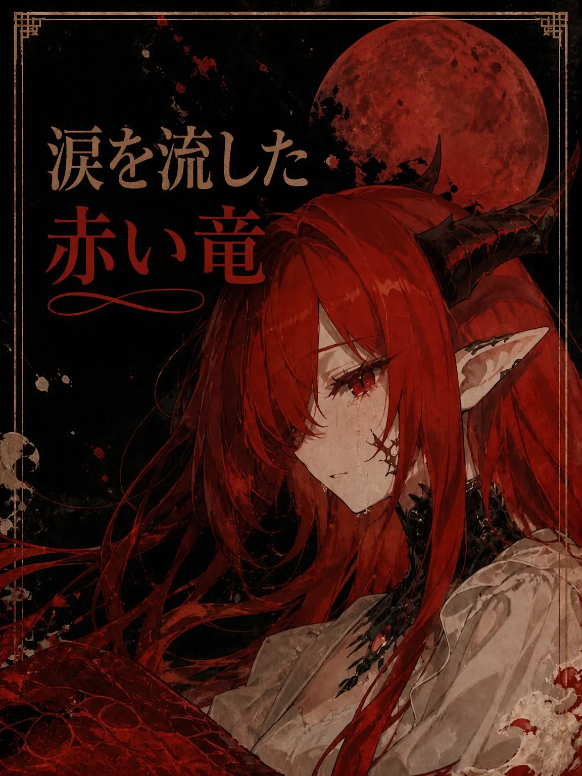 MoonsWolf의 涙を流した赤き竜