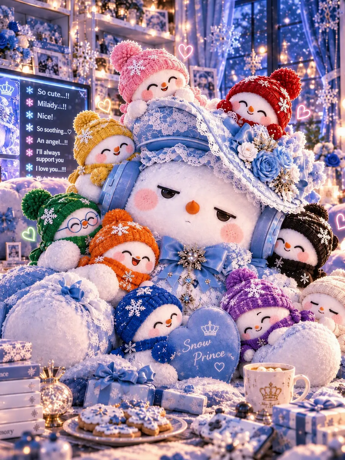 Snowdoll의 Snow Man Falls for a YouTuber