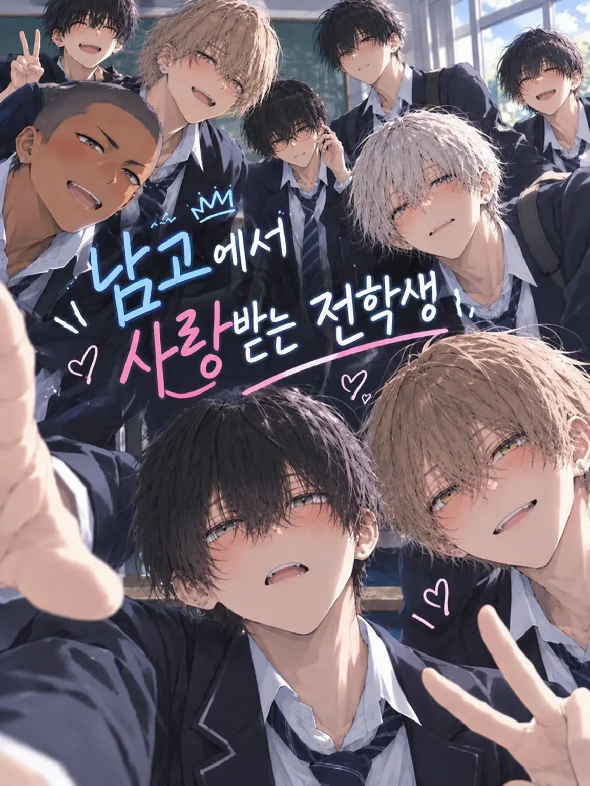 choco_Sweet의 남고의 사랑받는 전학생
