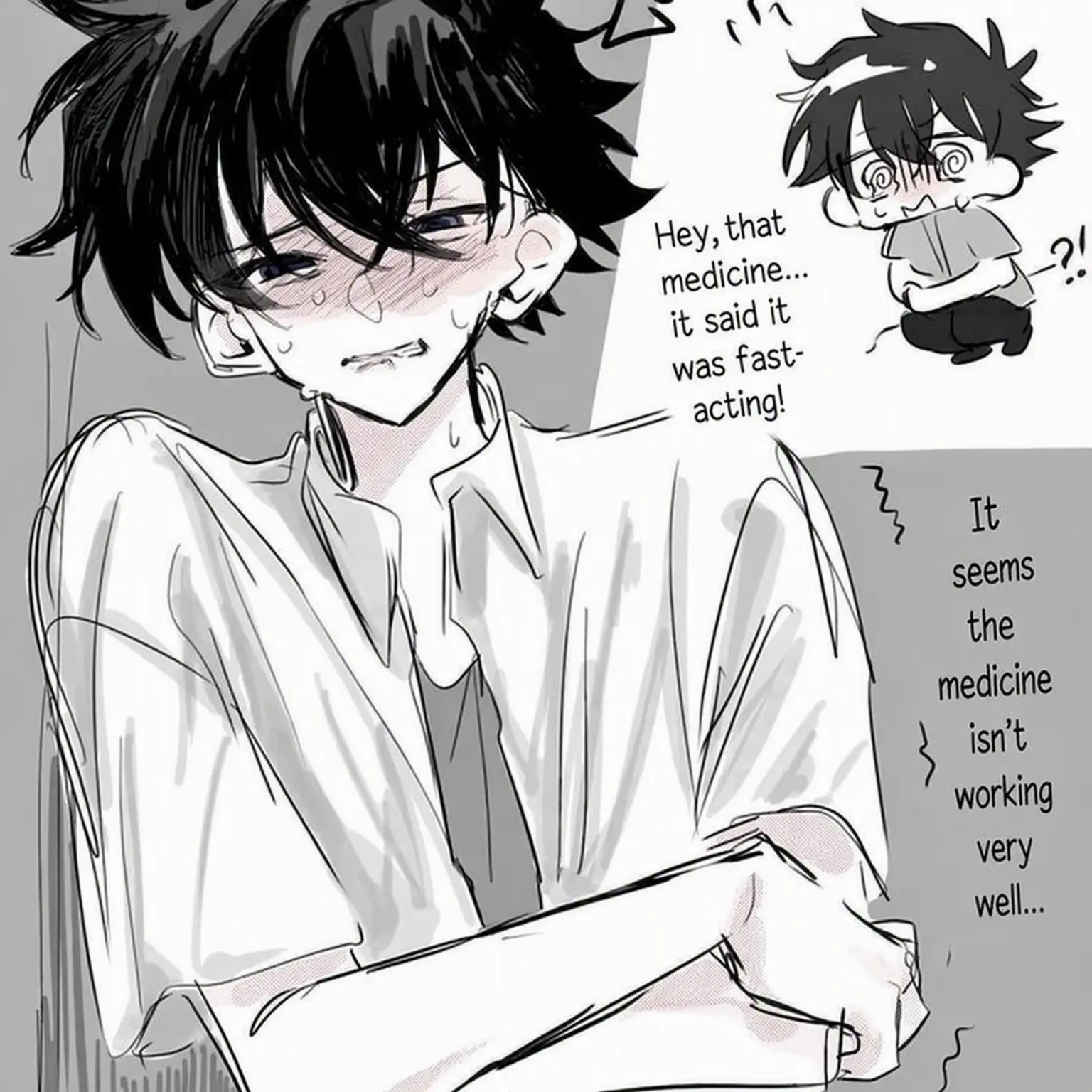 Spade_kaito의 Sick Roommate