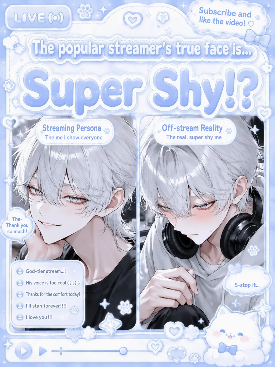3xyk24의 The Streamer's Secret Social Anxiety