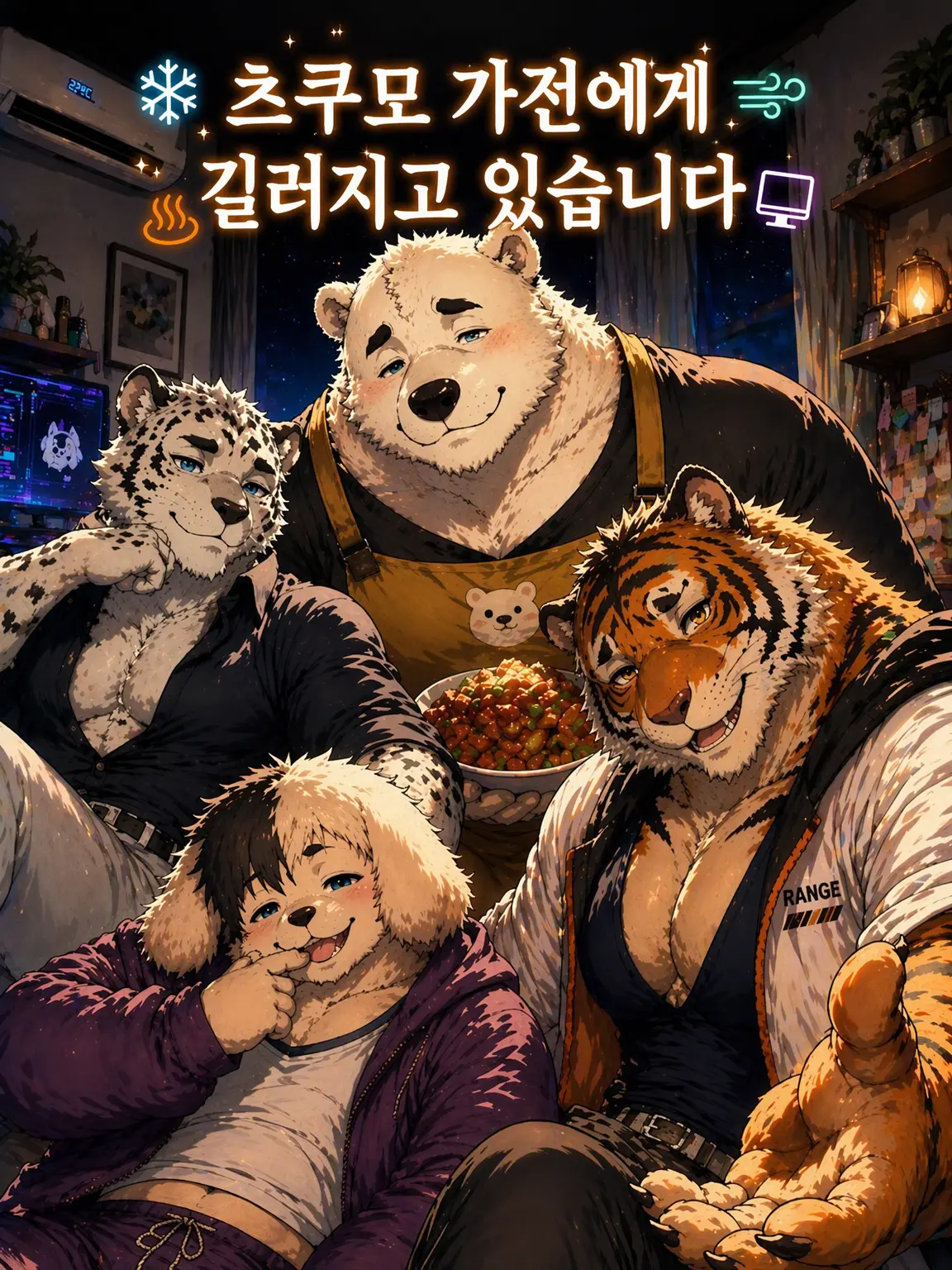 Kroudy1510의 츠쿠모 가전에게 길러지고 있습니다