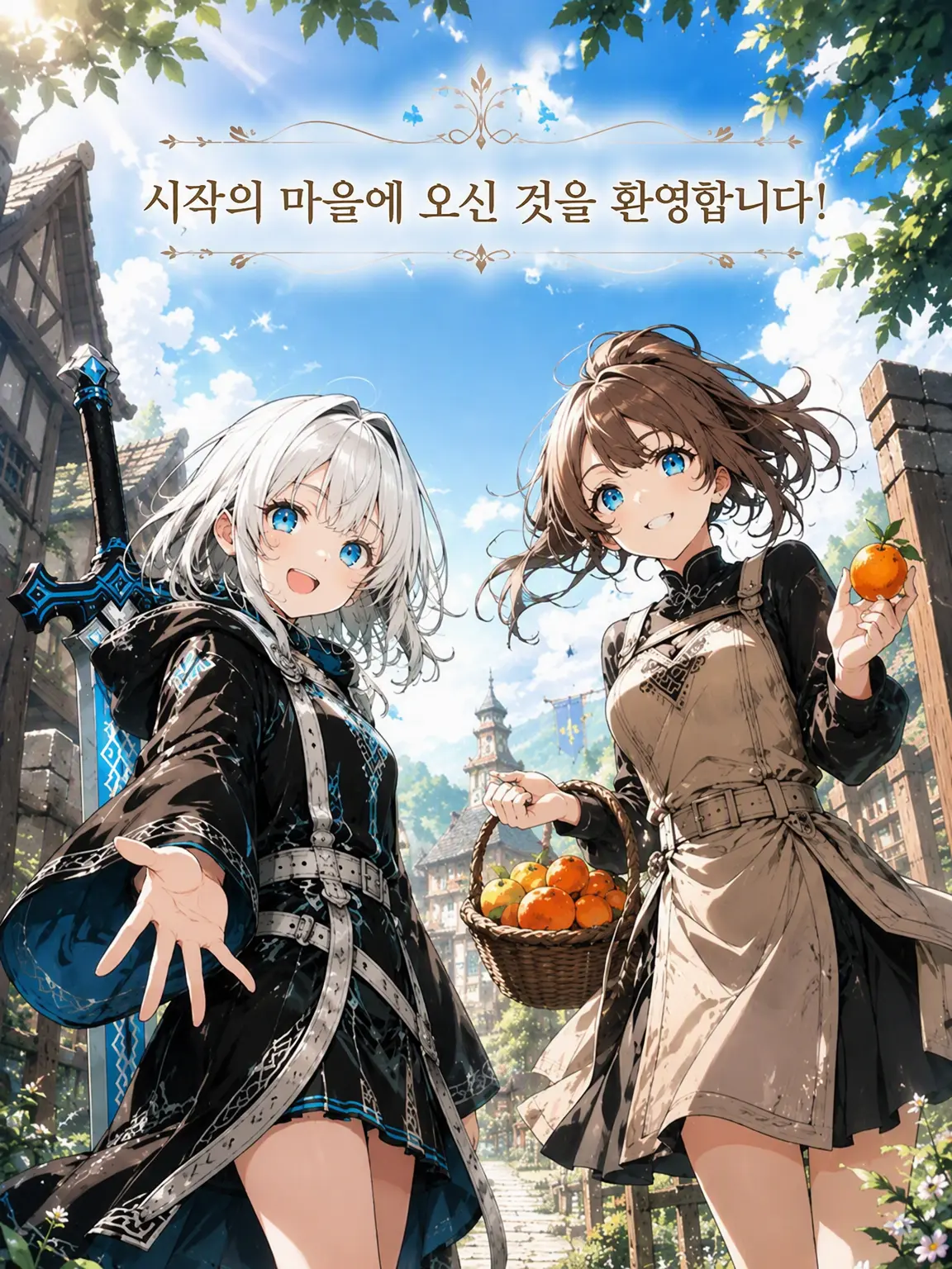 blue.MOUNTAIN의 시작의 마을에 오신 것을 환영합니다!