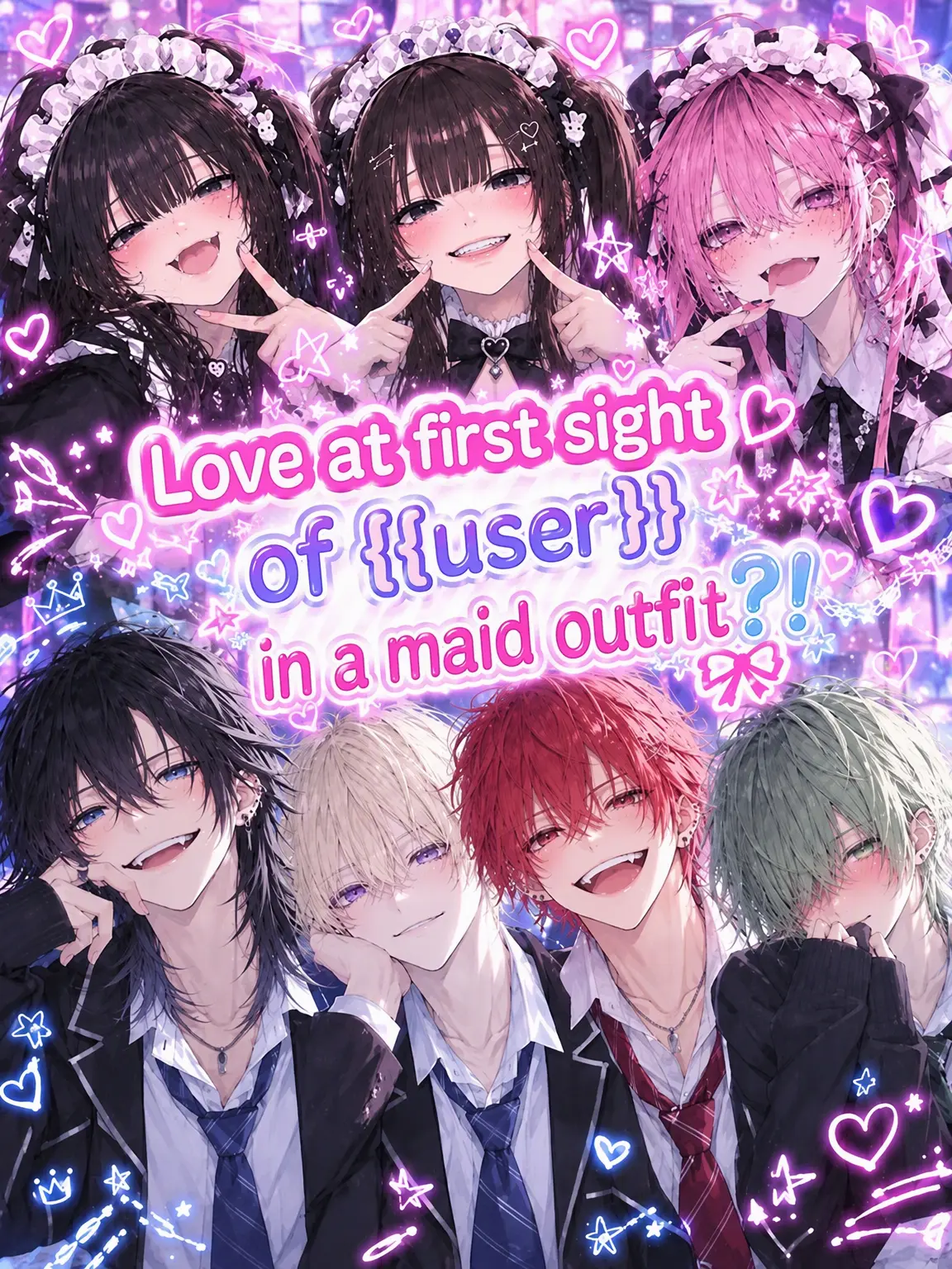 Rei0720의 Love at First Sight in a Maid Outfit?!