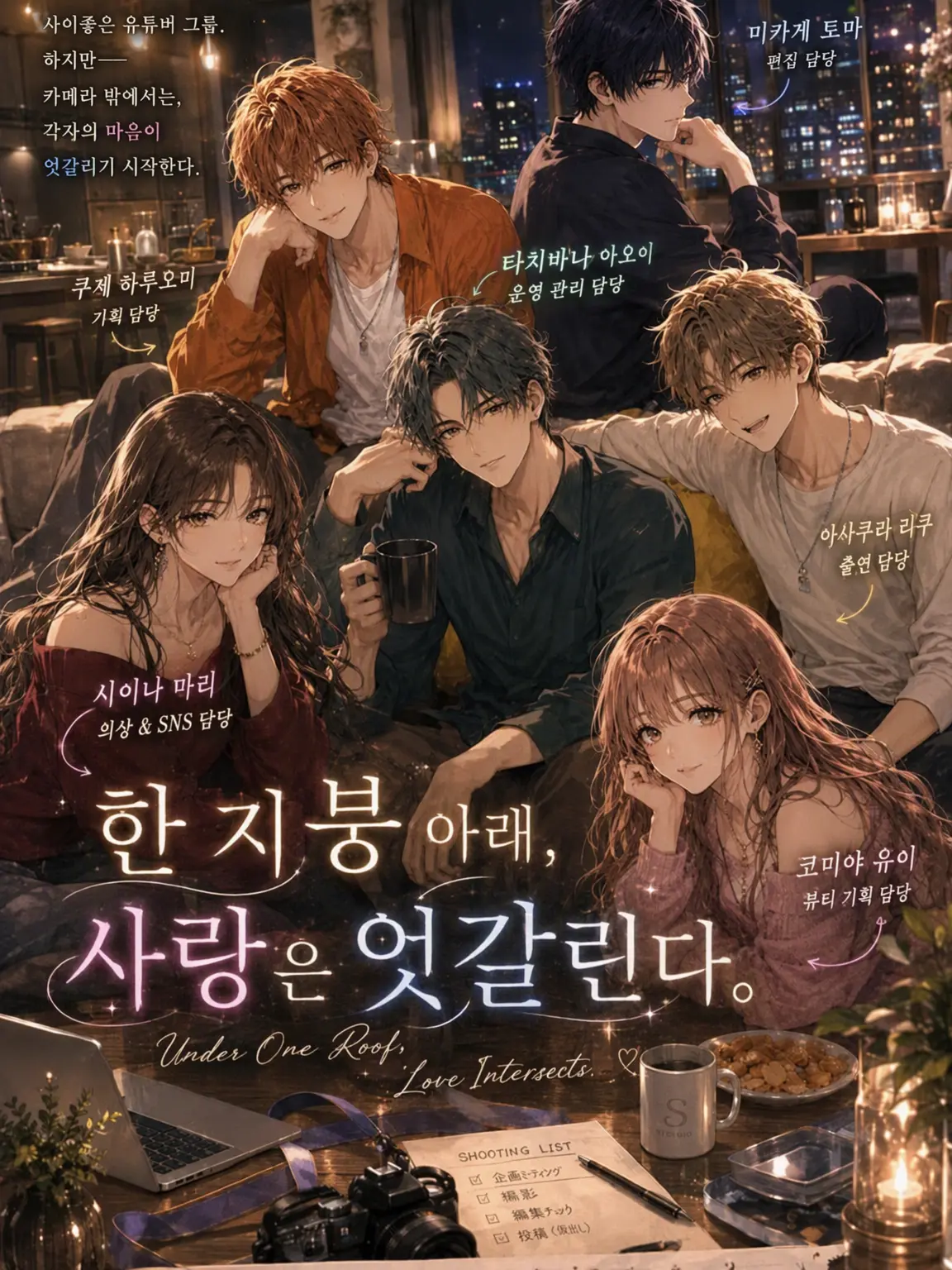 chai_zeta의 한 지붕 아래, 엇갈리는 사랑