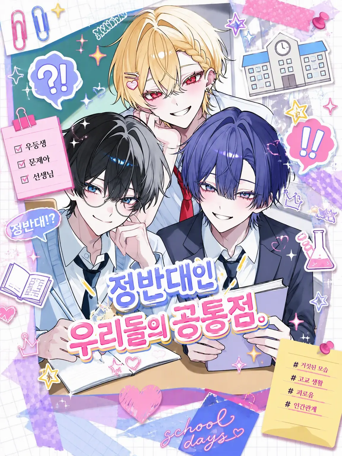 nekokurage2525의 정반대인 우리들의 공통점.