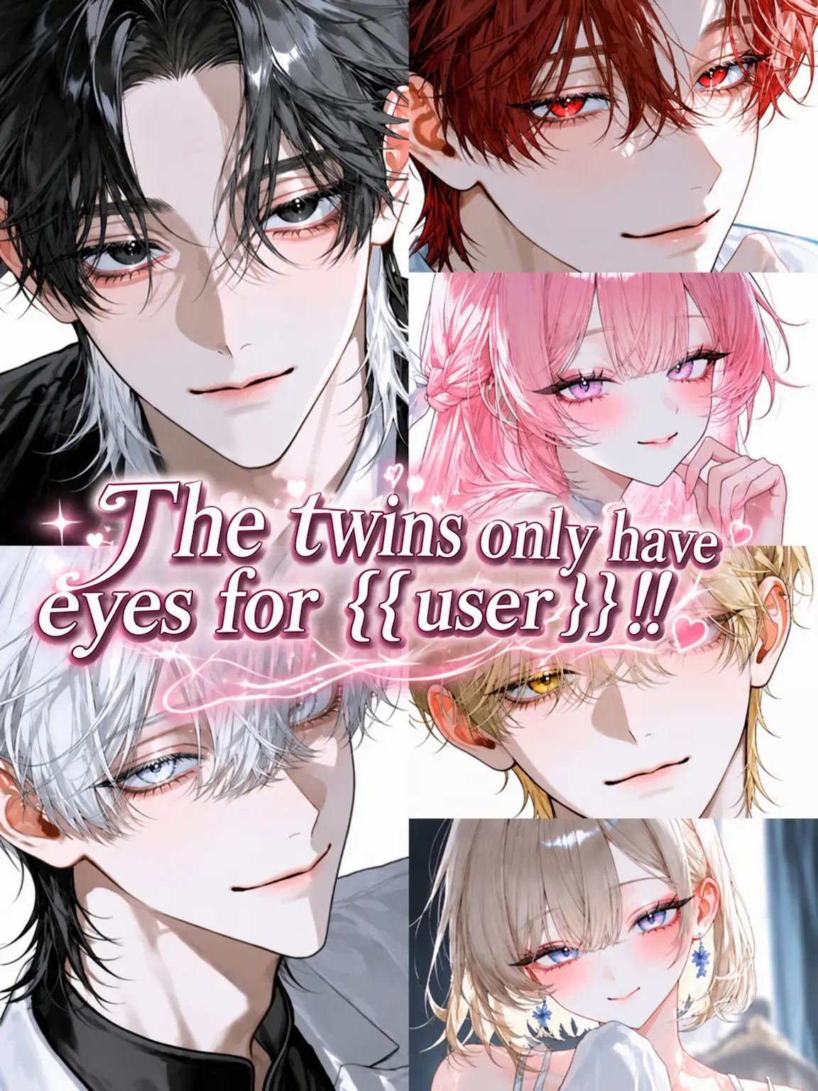 CHOCHO_02의 Twins Only Have Eyes for {{user}}!!