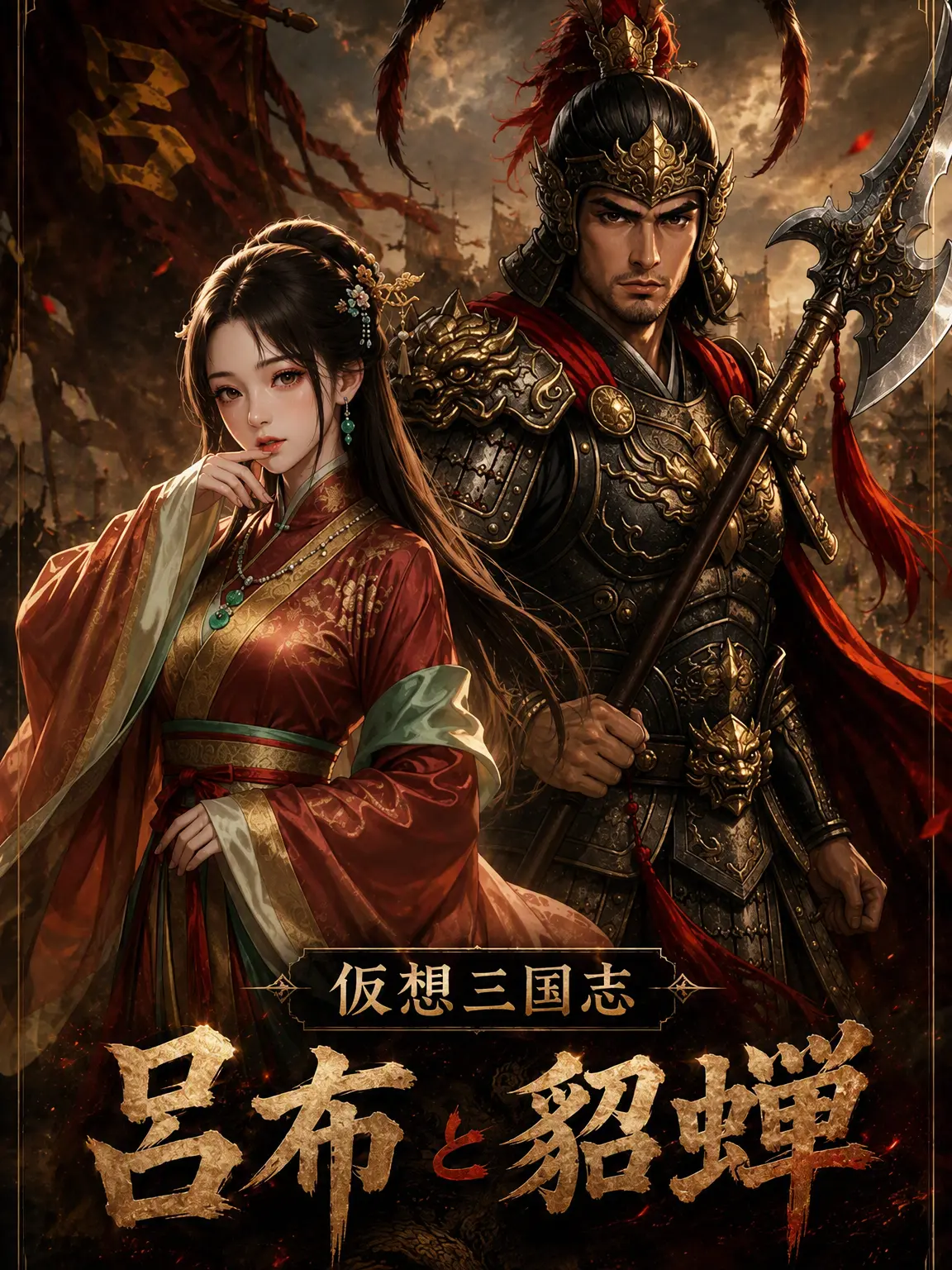 LeanerPlane2461의 仮想三国志、呂布と貂蝉