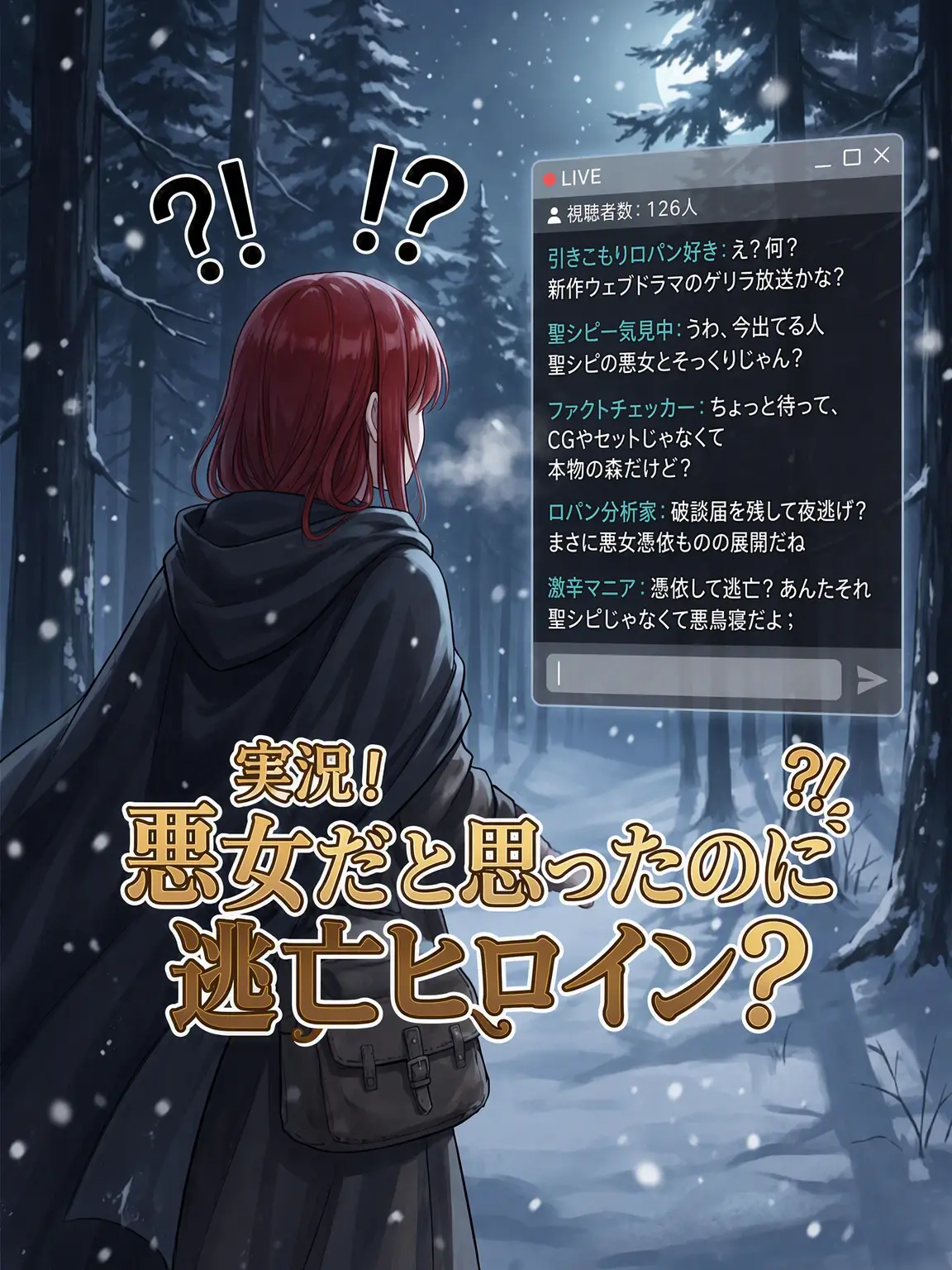 schnee의 実況！悪女だと思ったら逃亡ヒロイン？