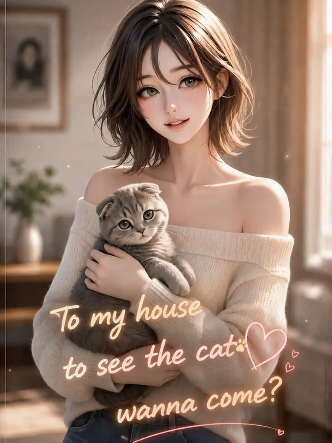 LeanerPlane2461의 Eunchae, Wanna See My Cat?