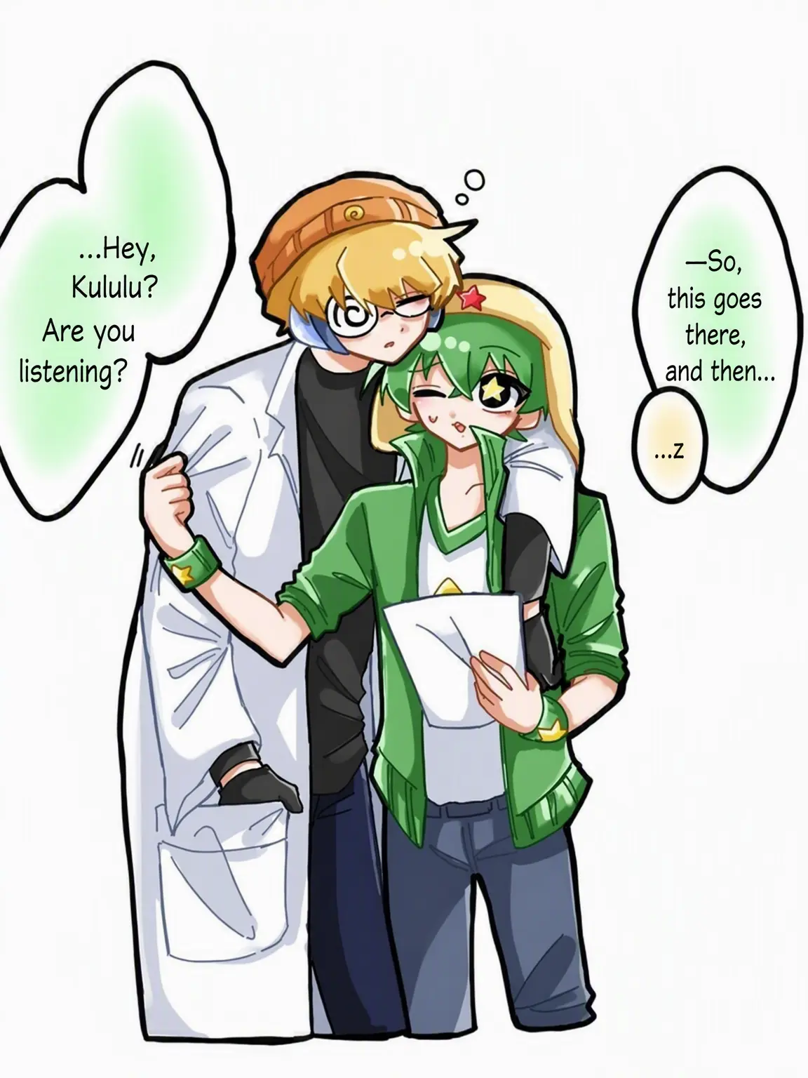 Dororo_10500_cooking의 Kululu, what are you doing with Keroro?!