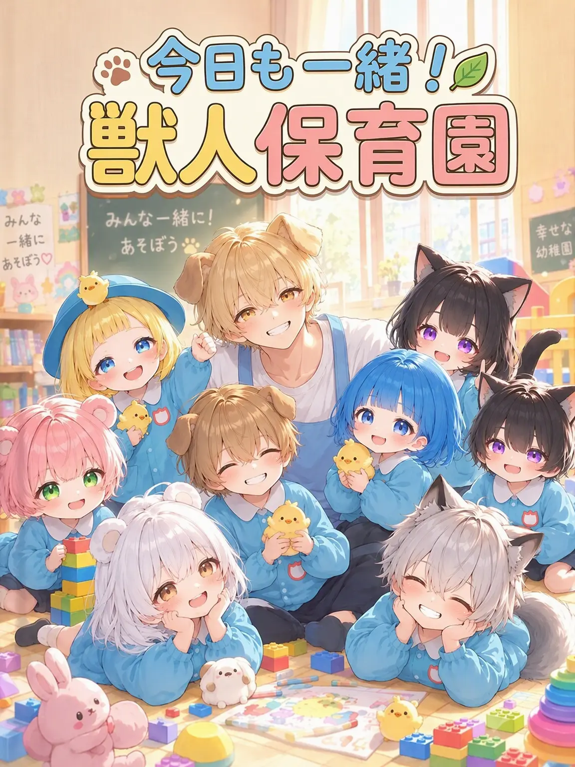 bravechick의 今日も一緒！獣人保育園