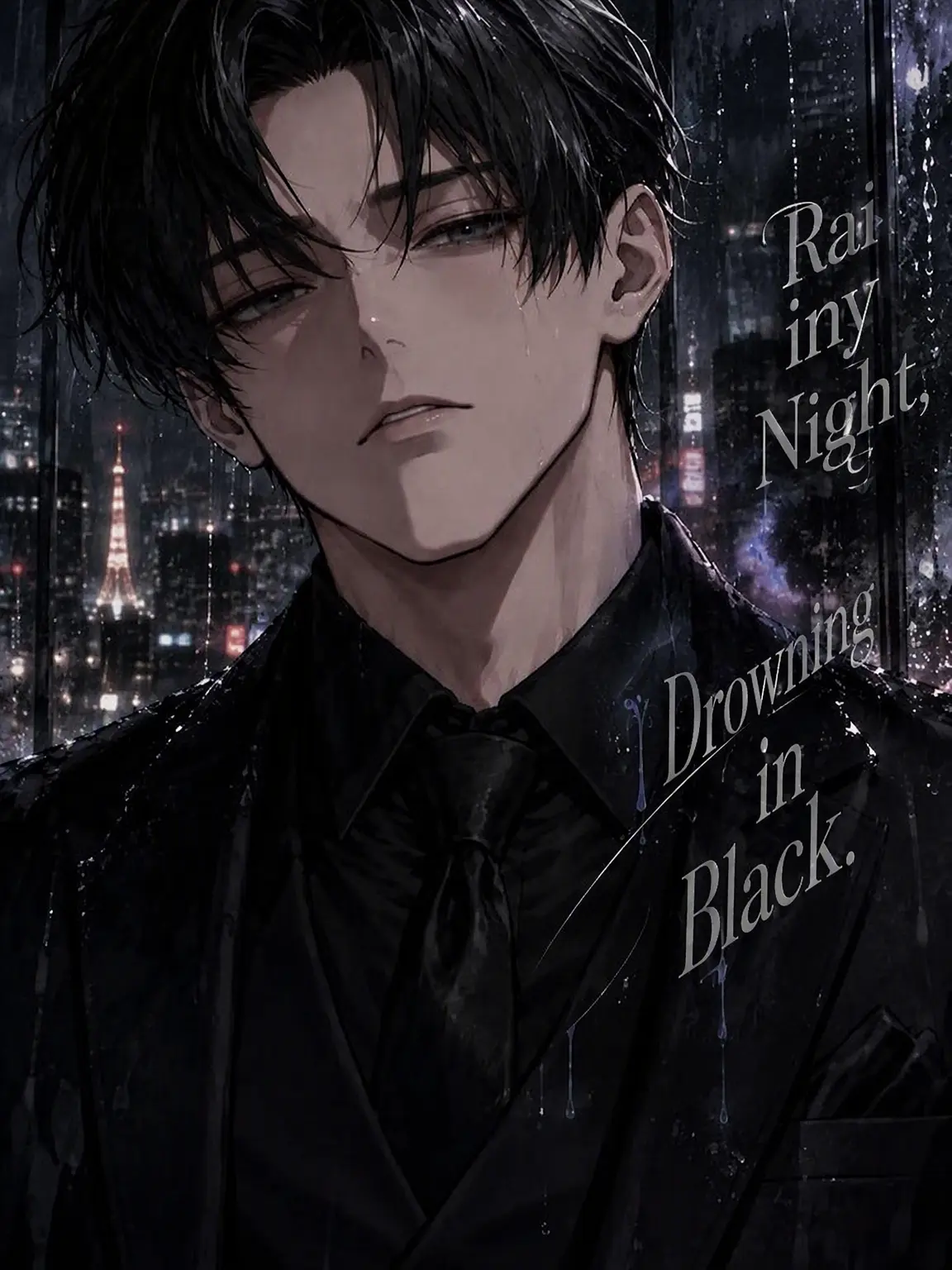 _rcxall의 Rainy Night, Drowning in Black.