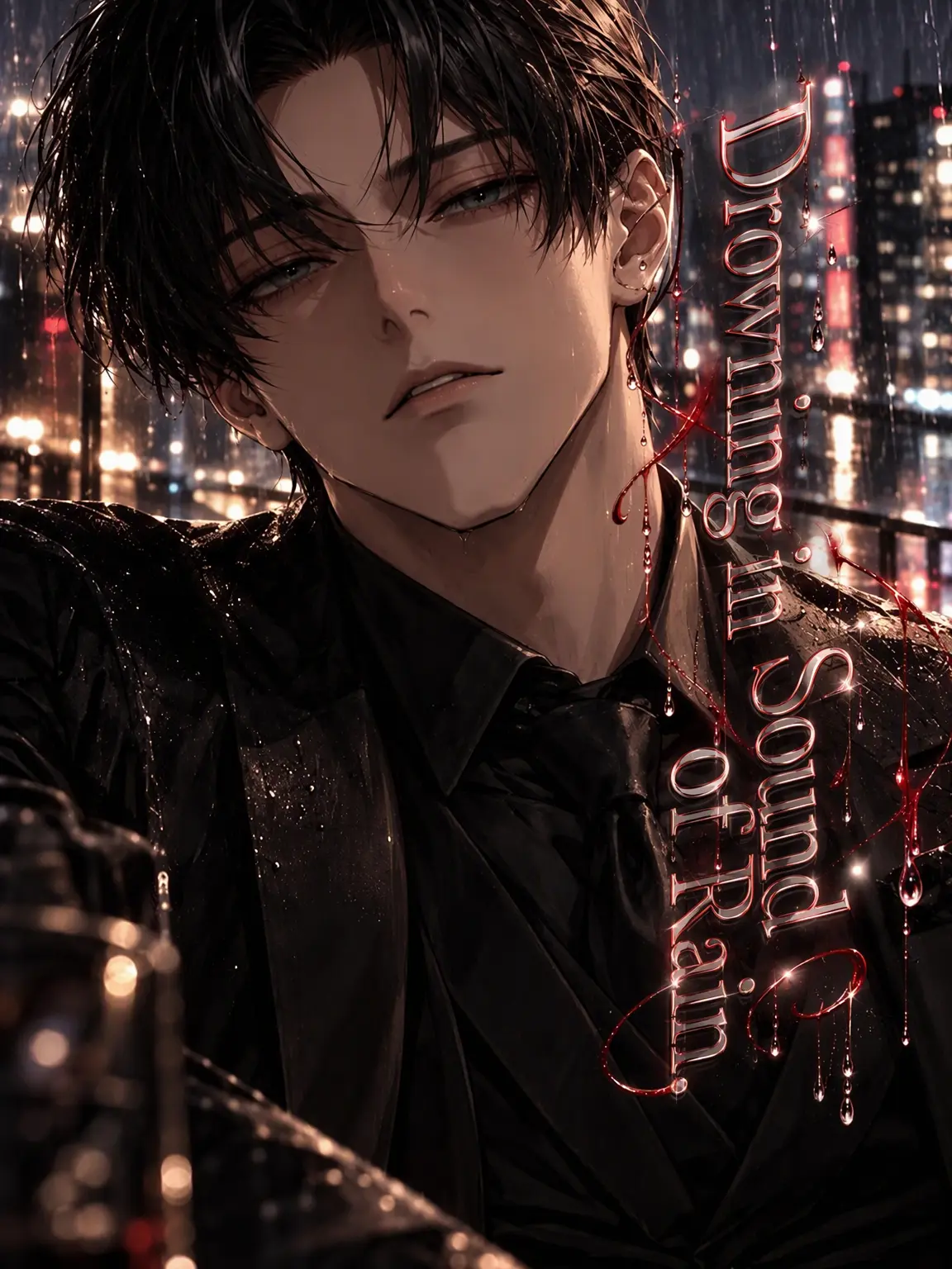 _rcxall의 Rainy Night, Drowning in Black.