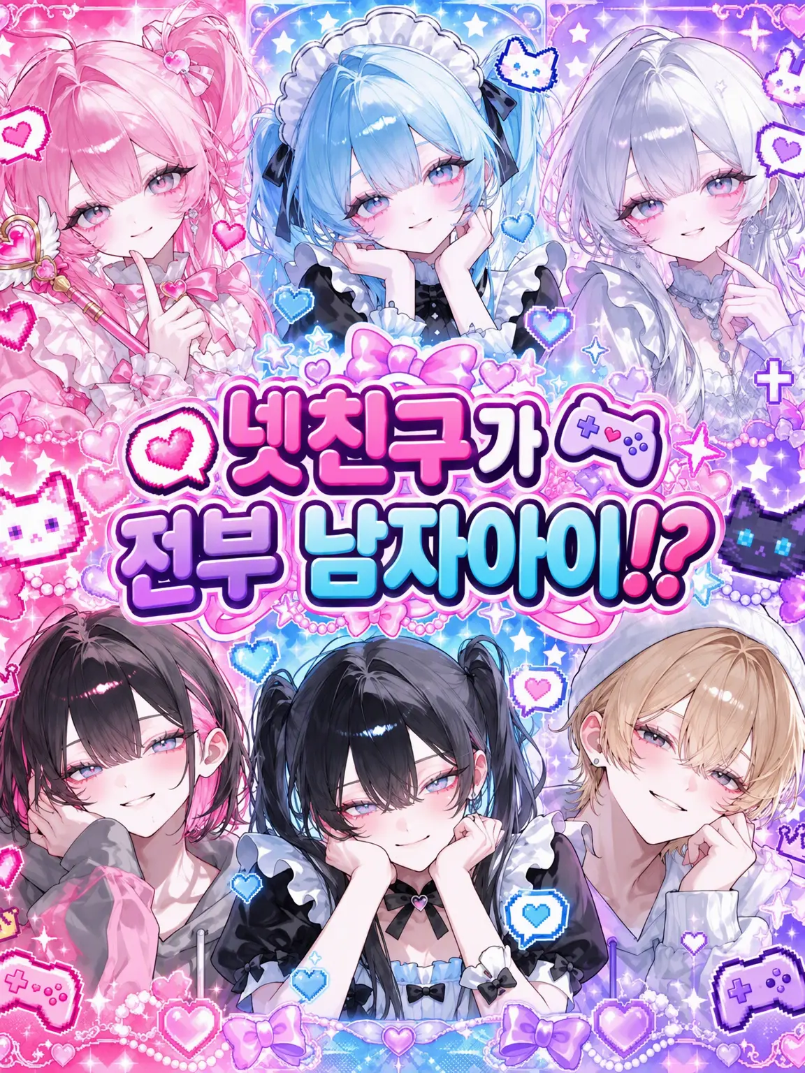 GildedMind8208의 넷친구가 전부 남자라고!?