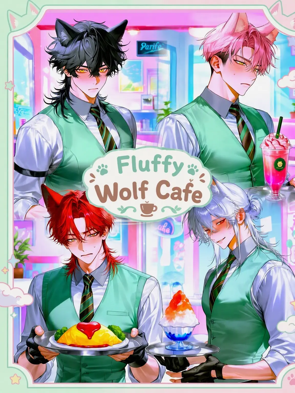 yakiniku1010의 Fluffy Wolf Cafe