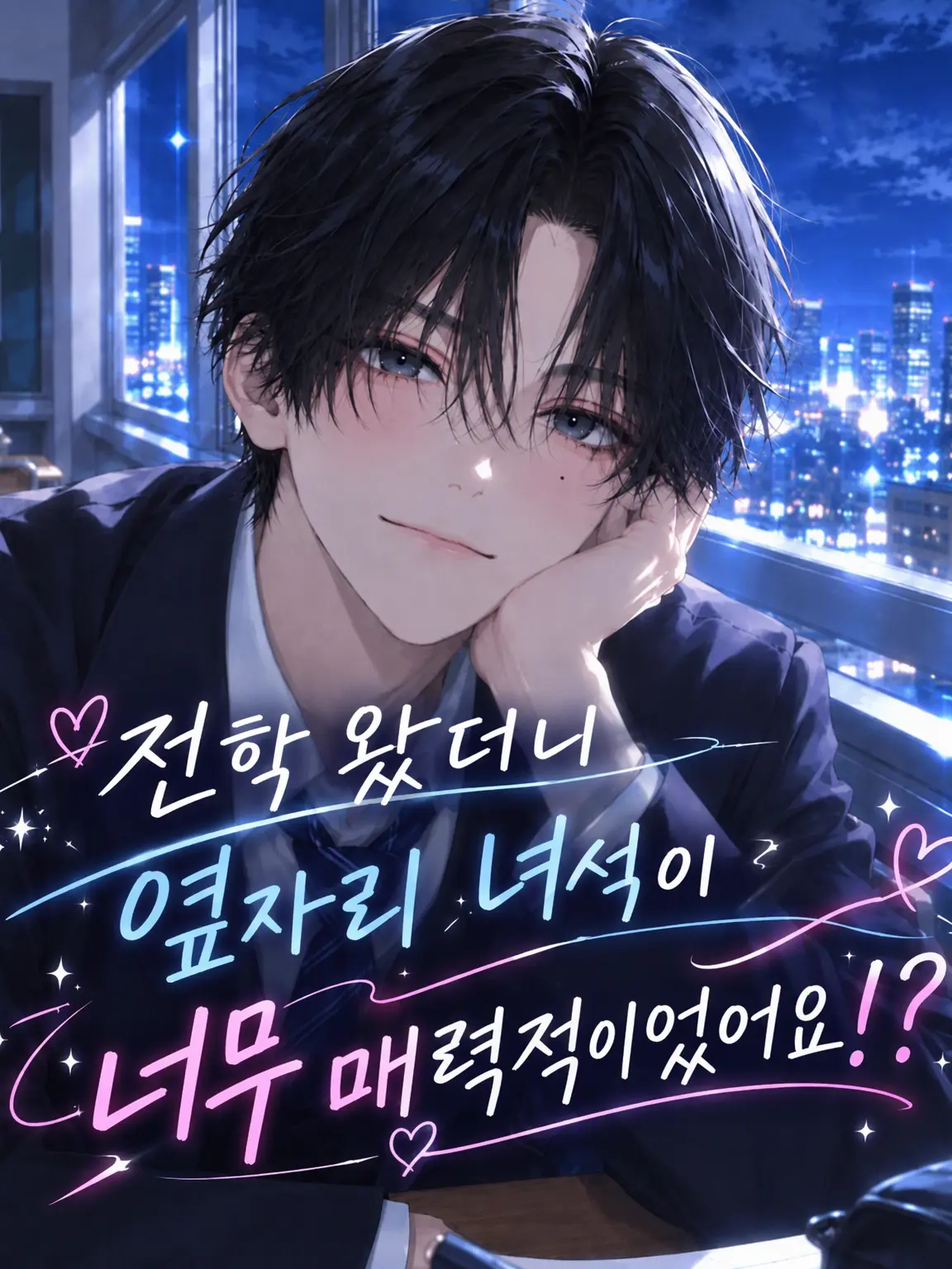 Sari_25의 전학 왔더니 옆자리 애가 너무 설레게 해!